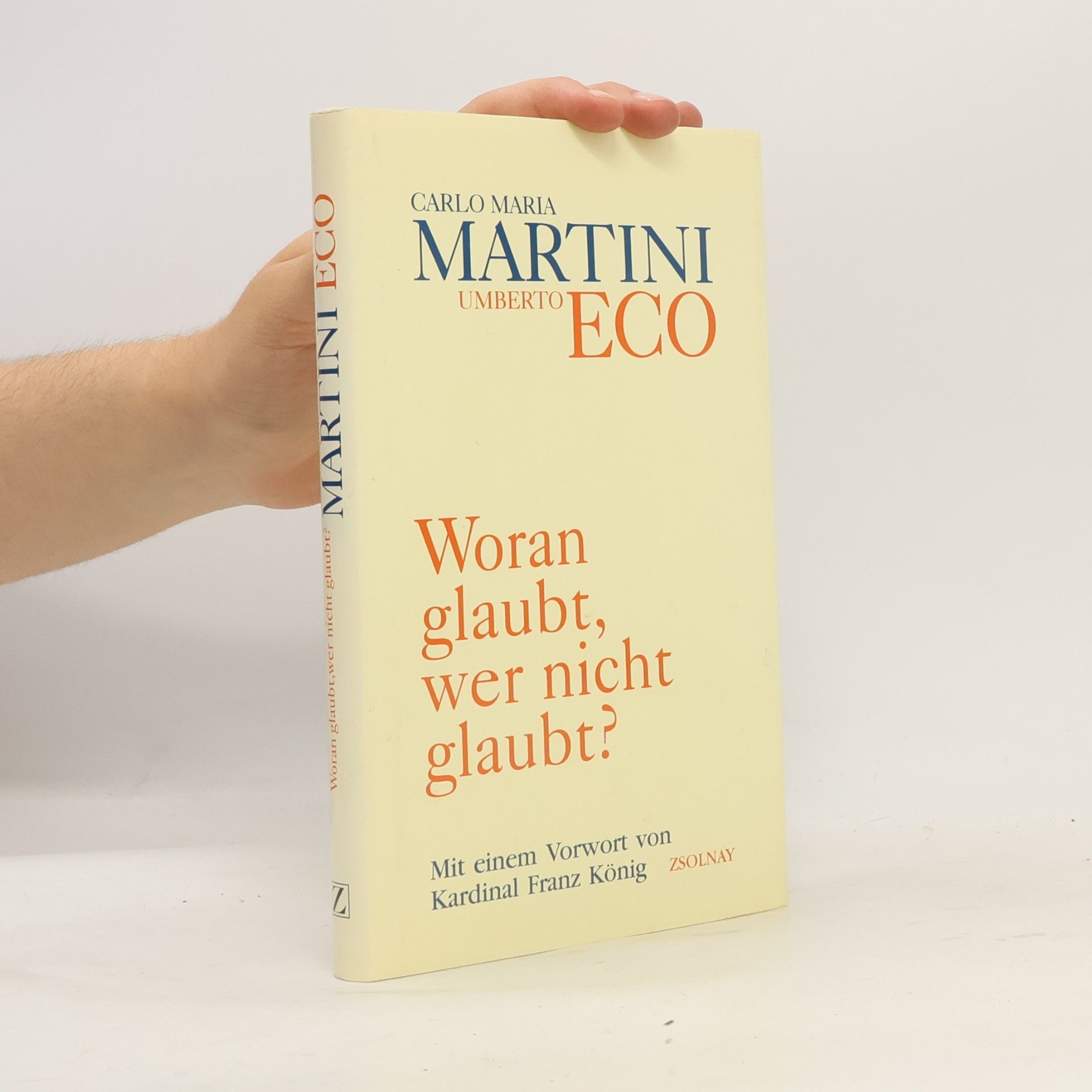 Carlo Maria Martini Woran glaubt, wer nicht glaubt?