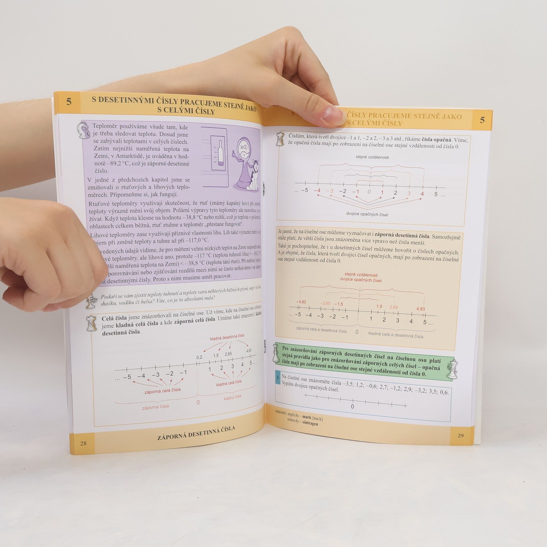 Michaela Jedličková Matematika. Kladná a záporná čísla