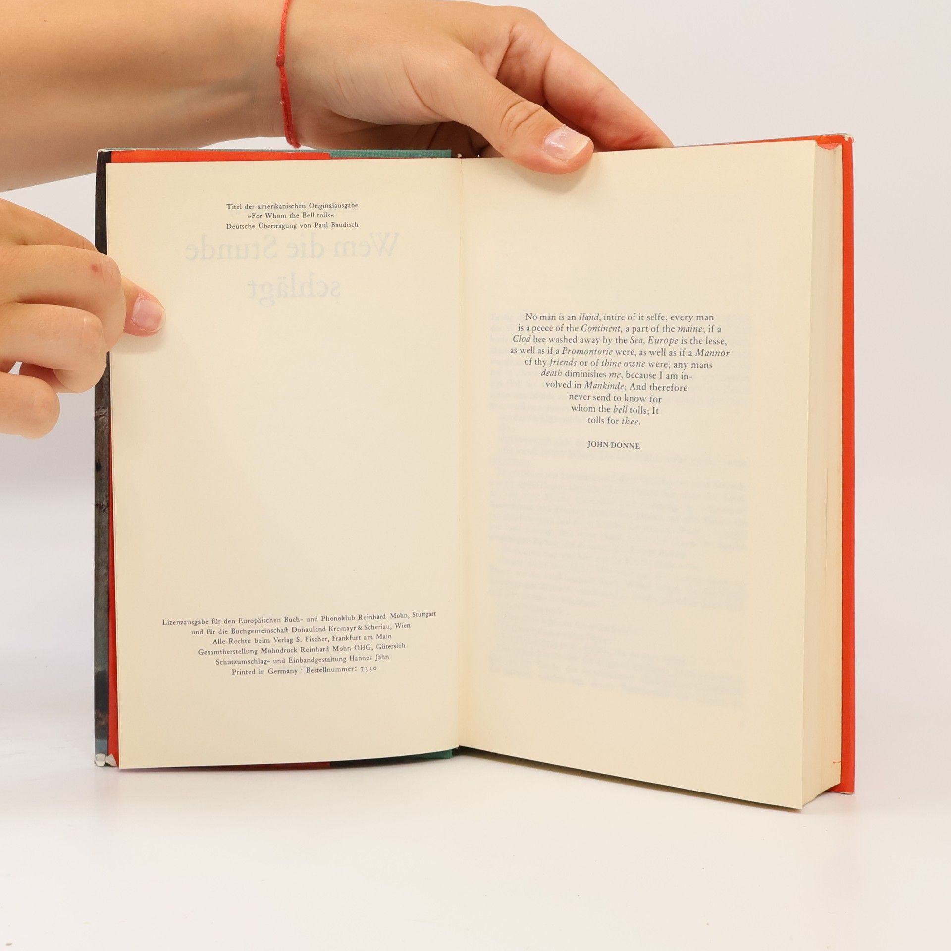 Ernest Hemingway Wem die Stunde schlägt