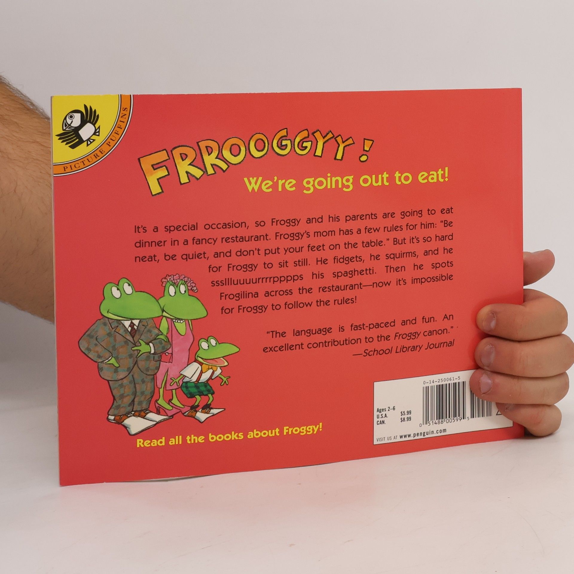 Jonathan London Froggy Eats Out