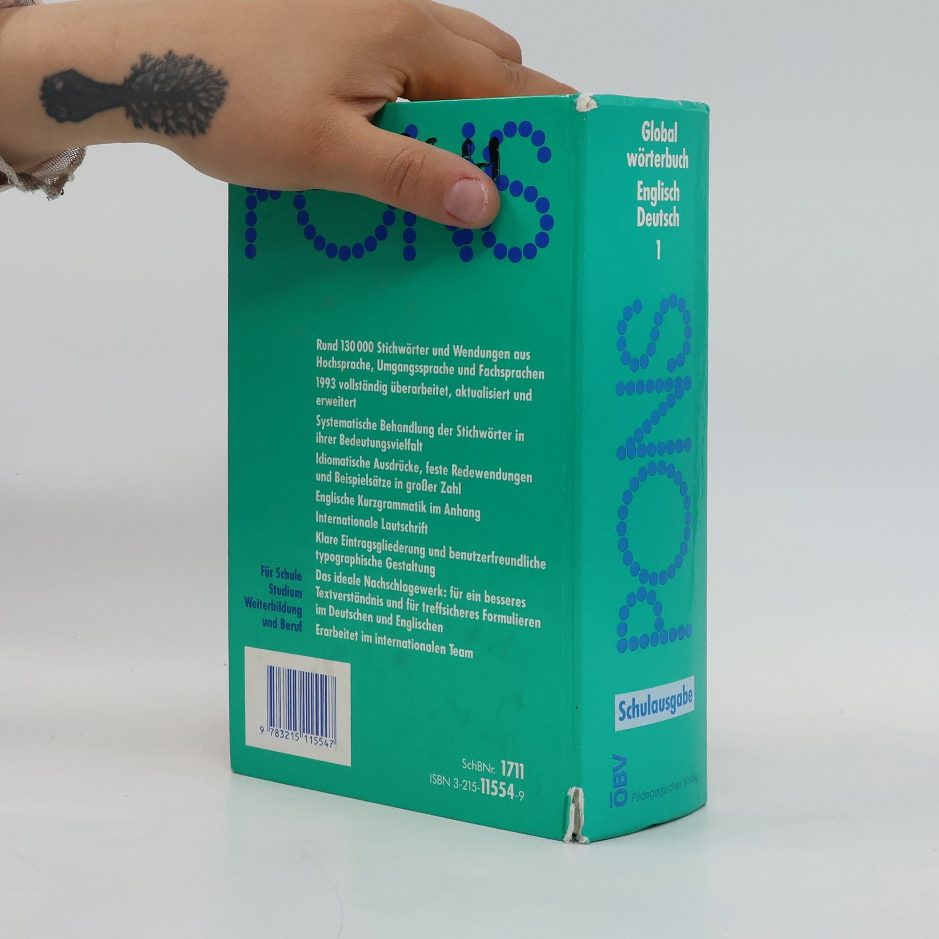Roland Breitsprecher Globalwörterbuch : 1 English-Deutsch
