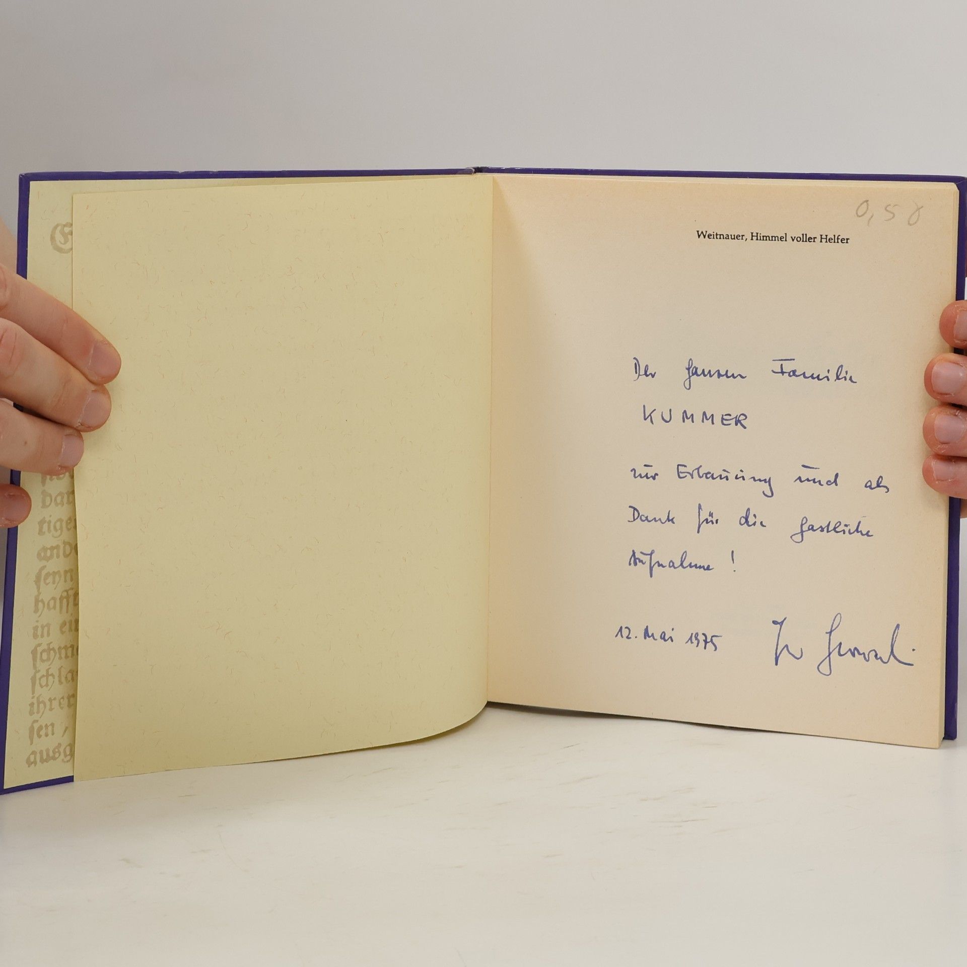 Alfred Weitnauer Himmel voller Helfer, Welt voller Wunder