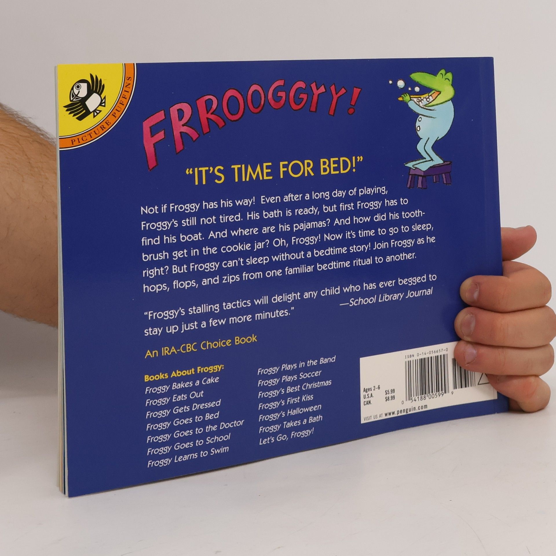 Jonathan London Froggy Goes to Bed