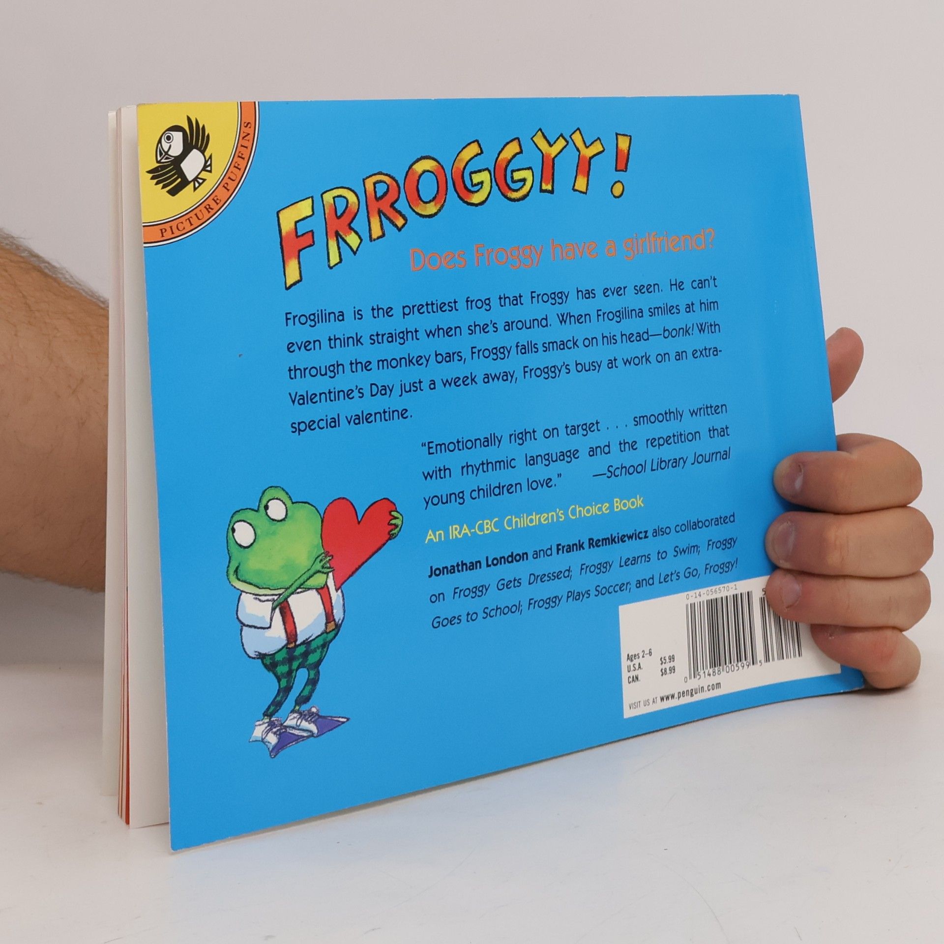 Jonathan London Froggy: Froggy's First Kiss