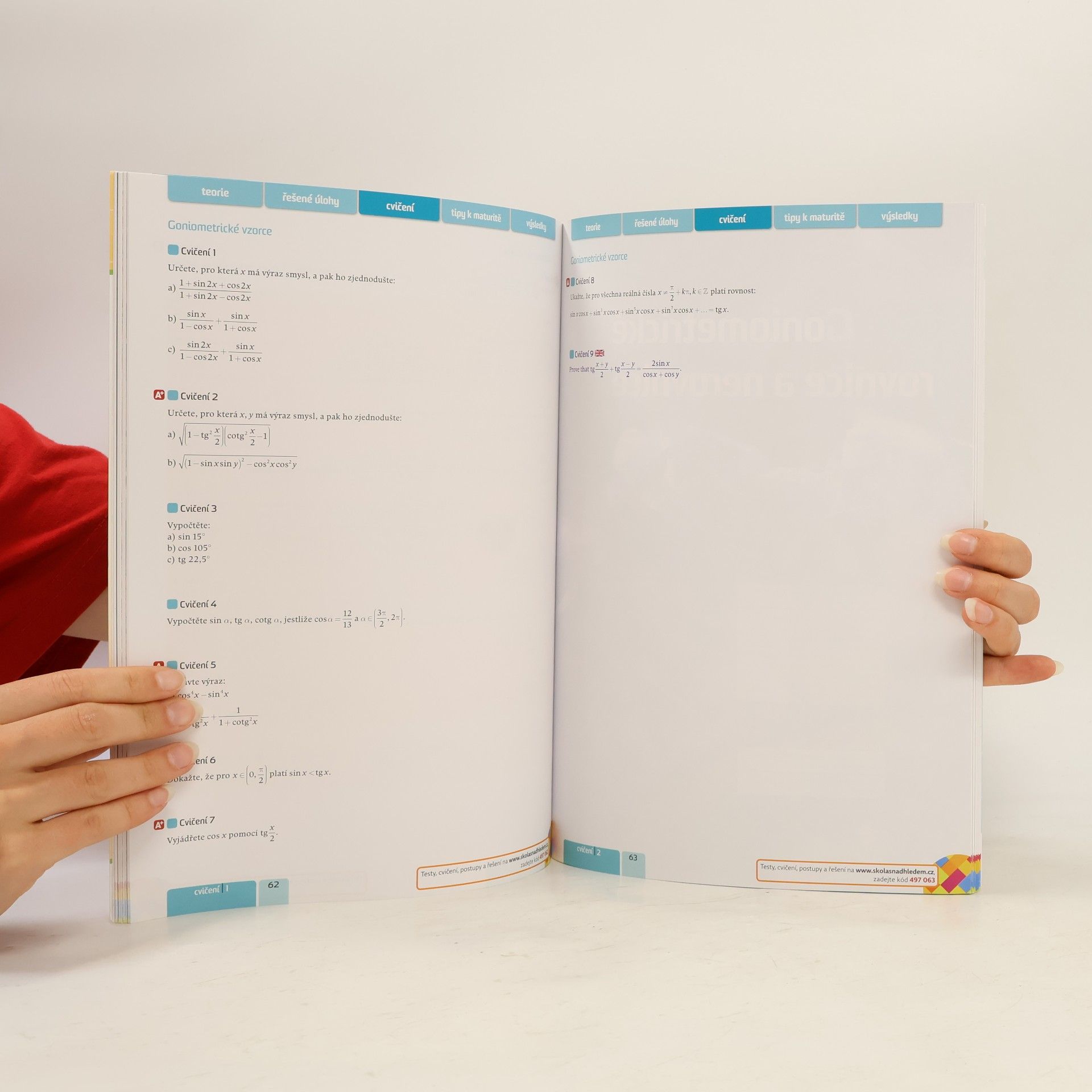 Pavel Tlustý Matematika s nadhledem : od prváku k maturitě. 9. díl, Goniometrie a trigonometrie