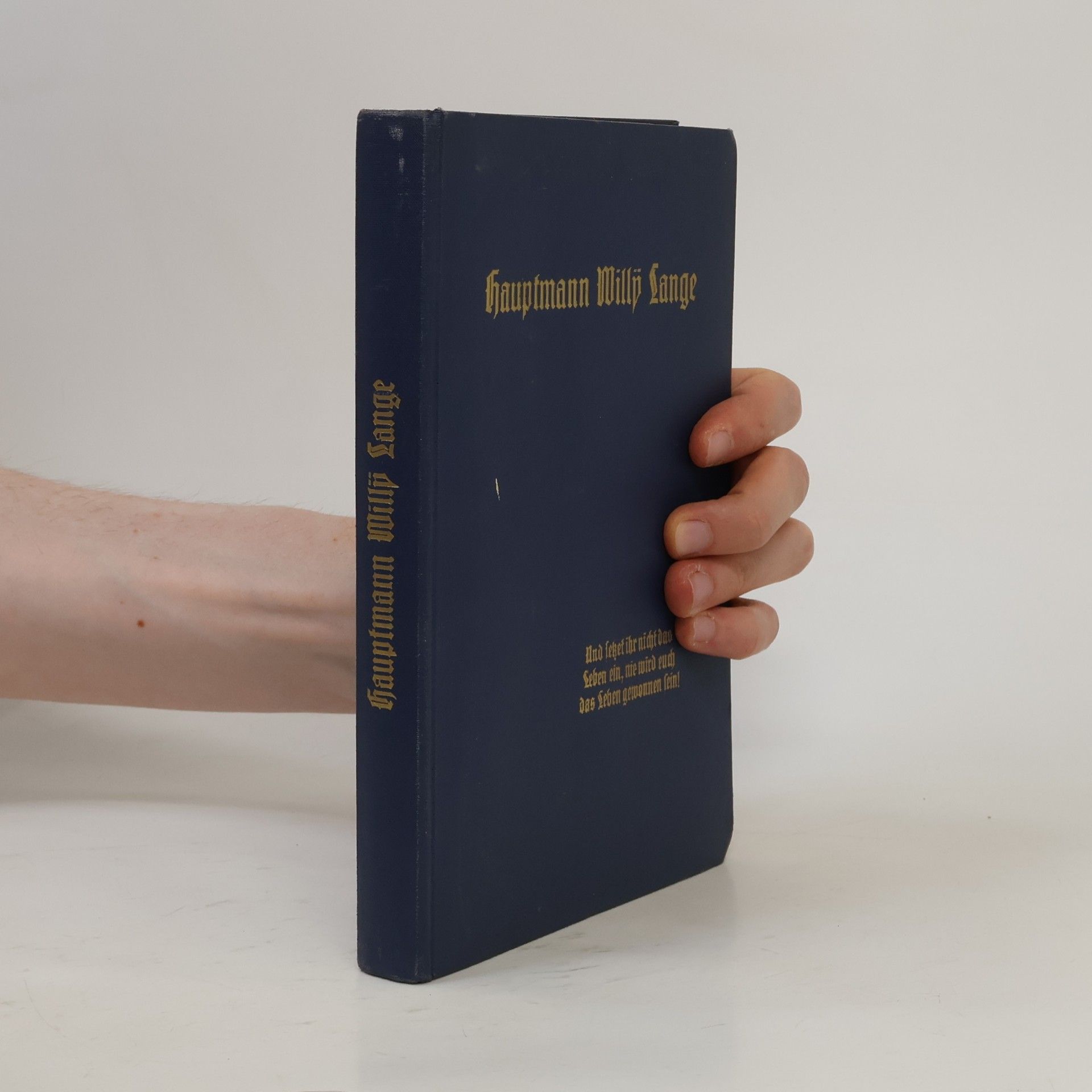 Ernst Lange Hauptmann Willy Lange