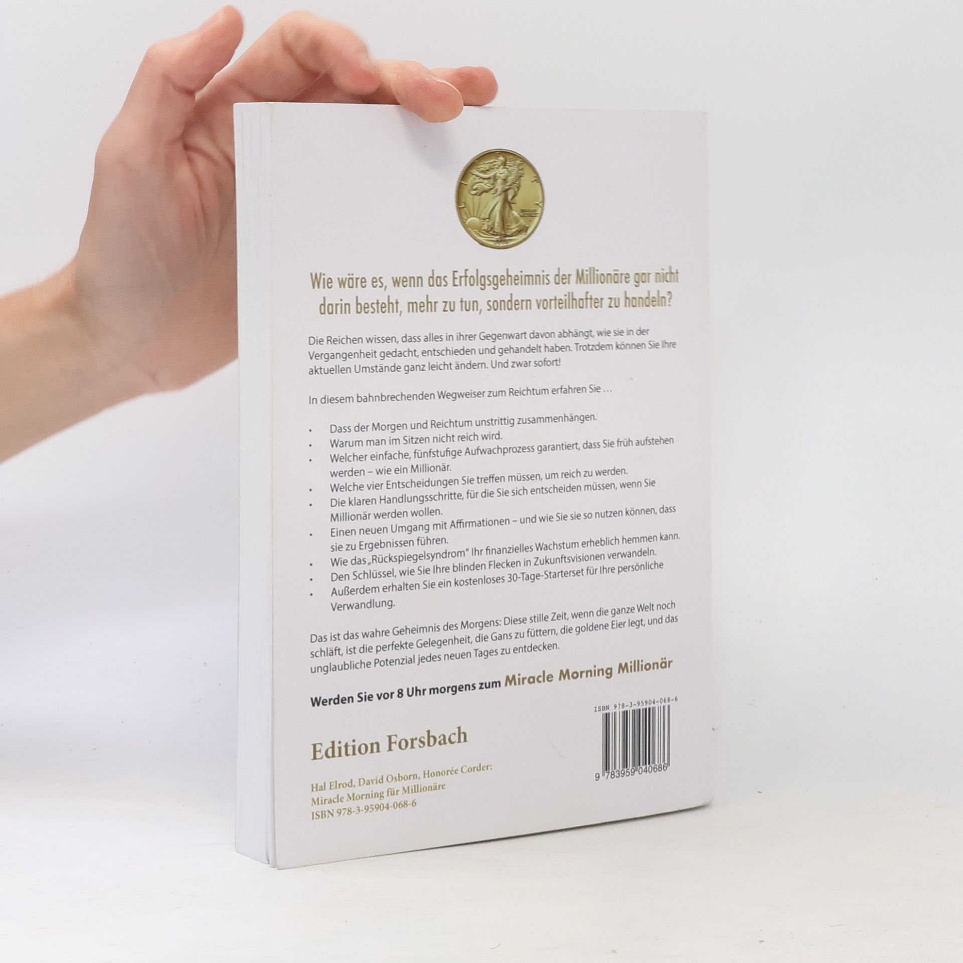 Hal Elrod Miracle Morning für Millionäre