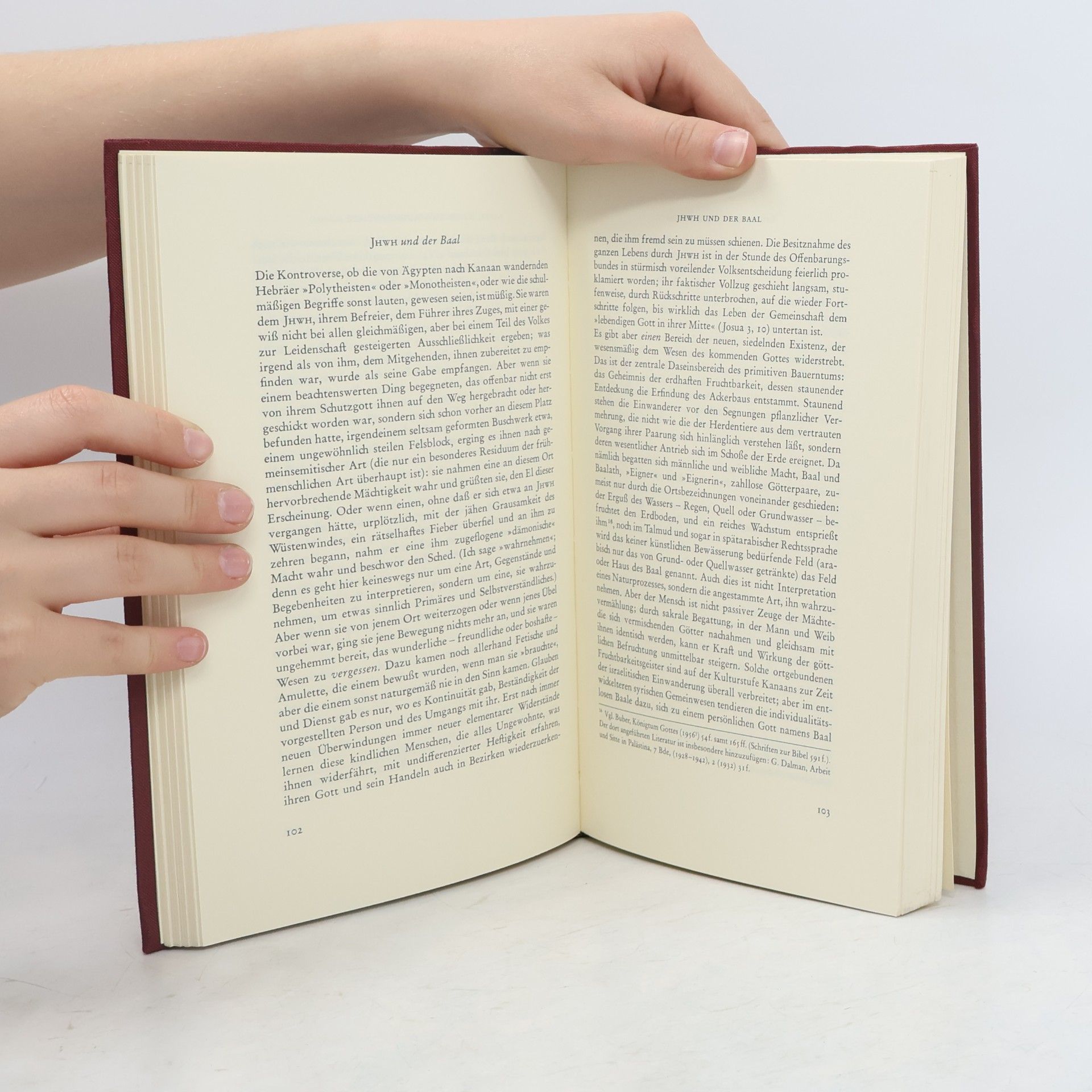 Martin Buber Der Glaube der Propheten
