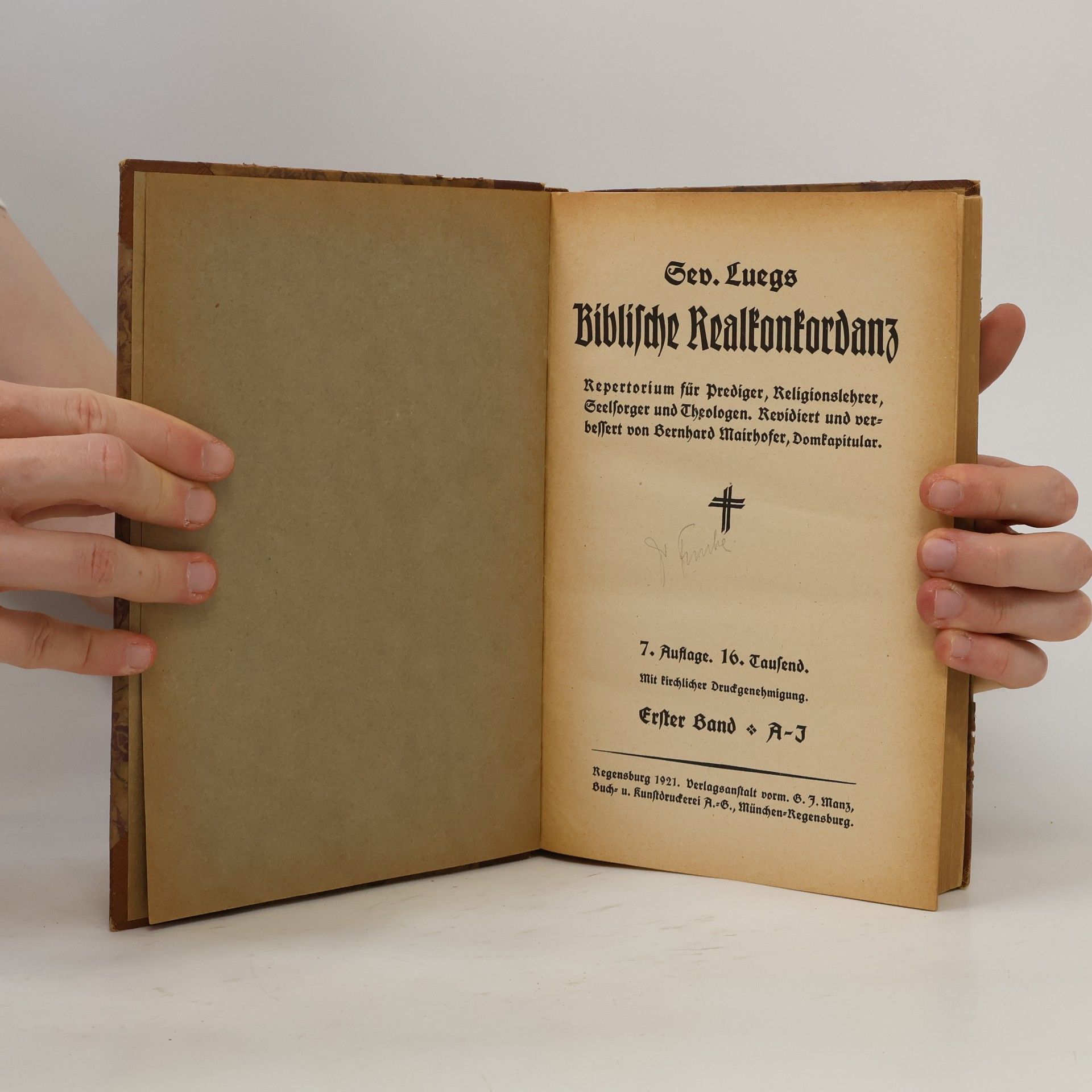 Severin Lueg Biblische Realkonkordanz 1. A-J