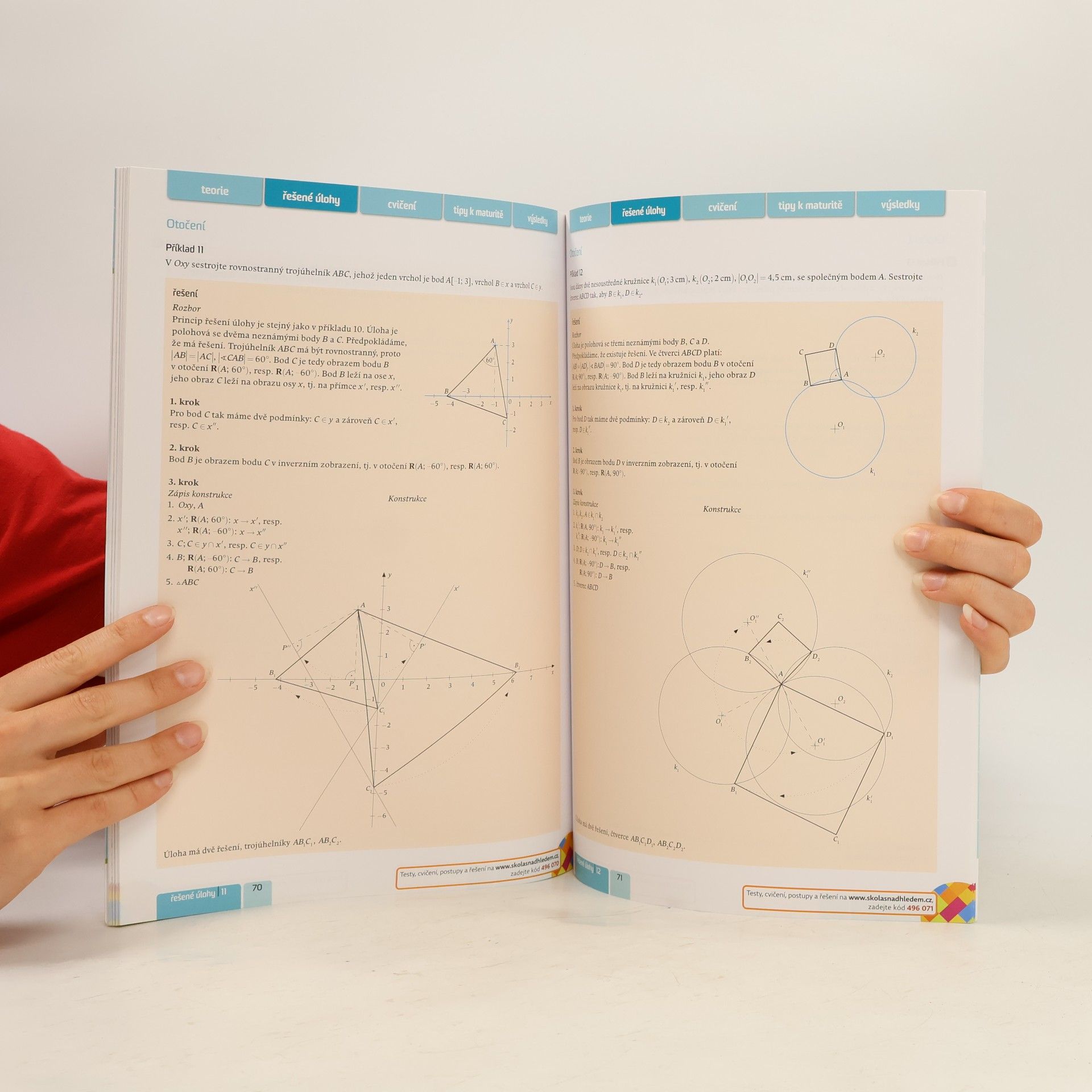 Eva Pomykalová Matematika s nadhledem : od prváku k maturitě. 8. díl, Planimetrie III