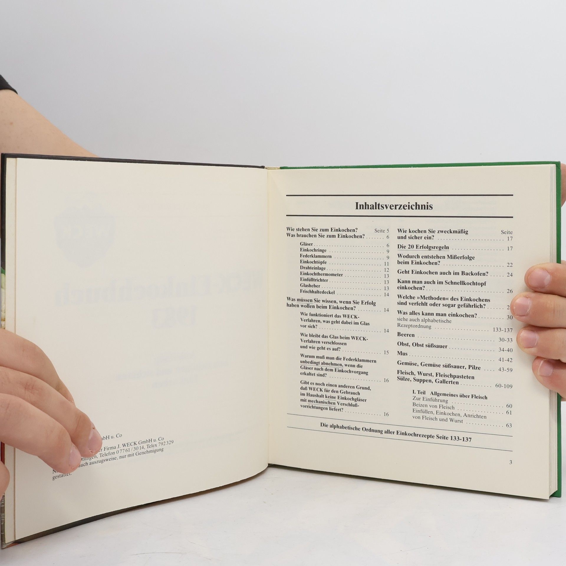 Various authors Weck-Einkochbuch