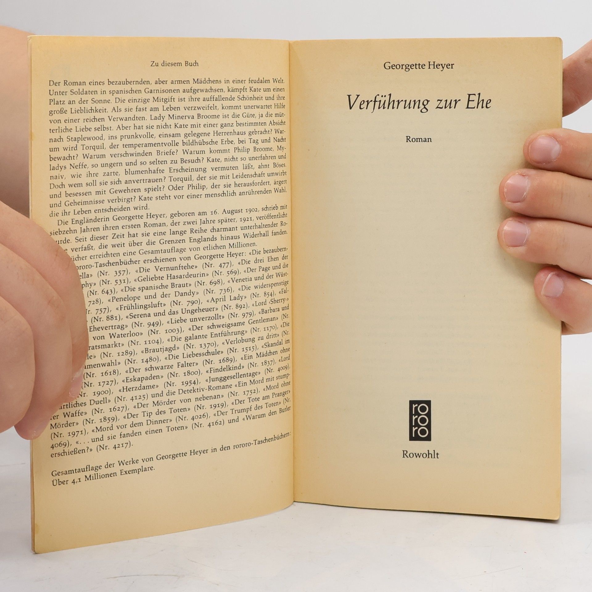 Georgette Heyer Verführung zur Ehe