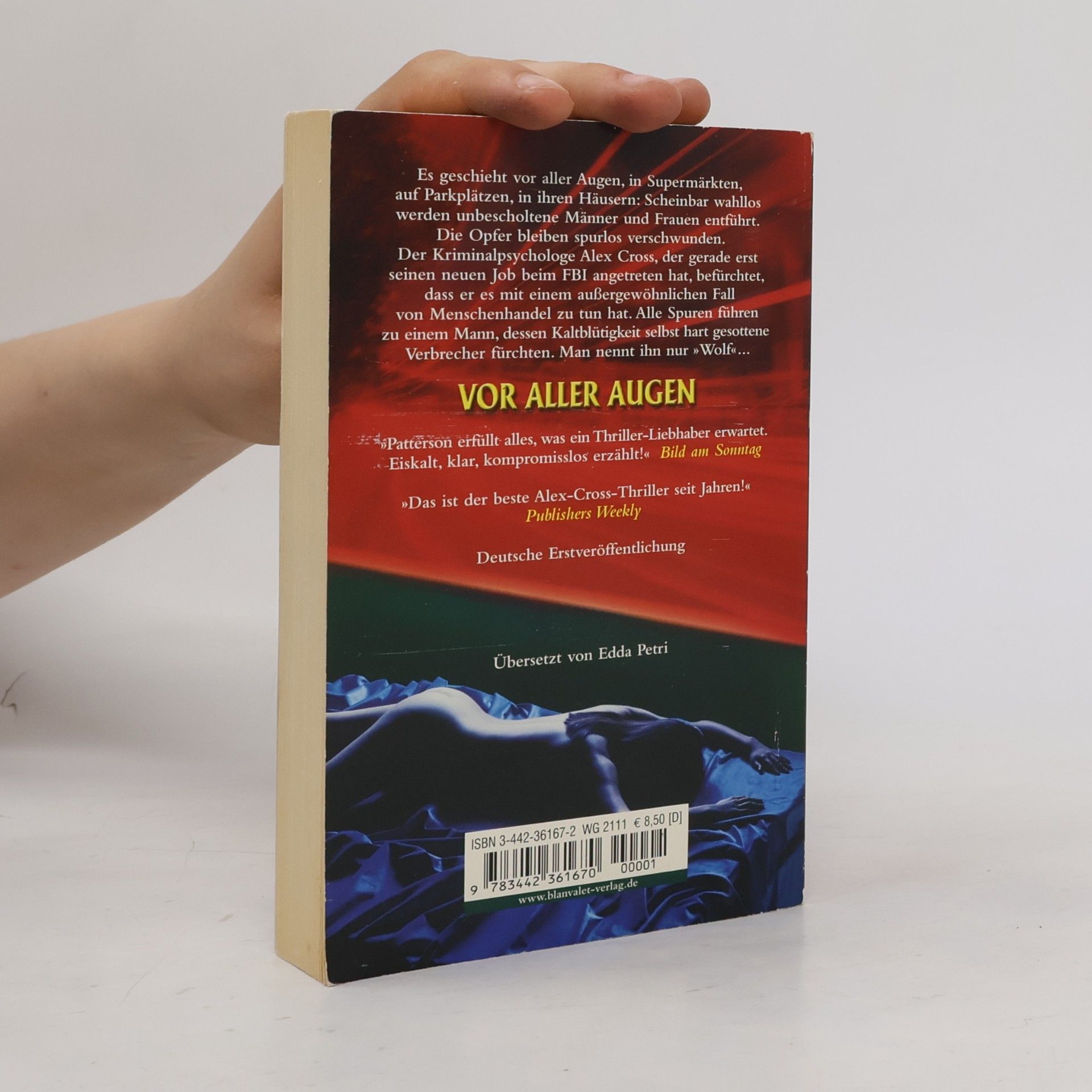 James Patterson Vor aller Augen