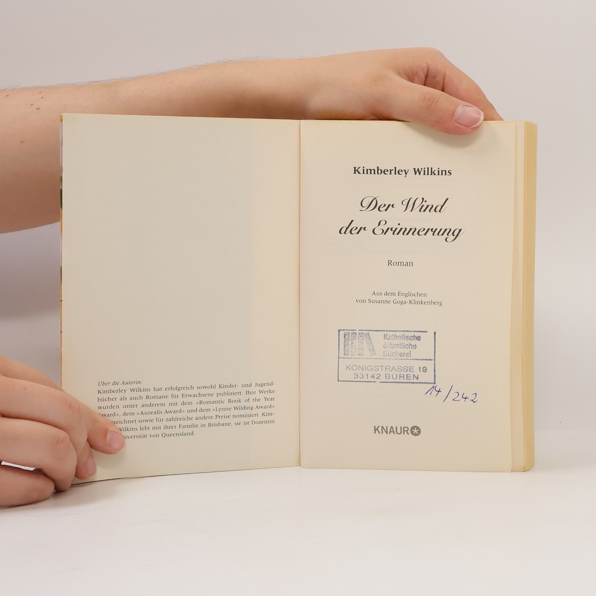 Kimberley Wilkins Der Wind der Erinnerung