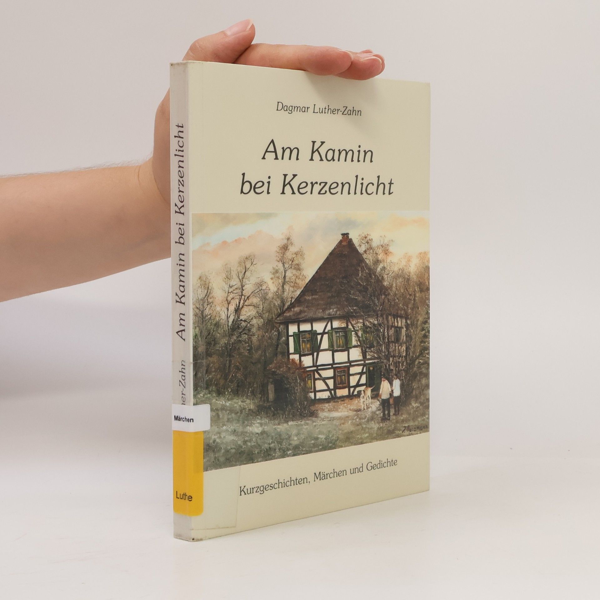Dagmar Luther-Zahn Am Kamin bei Kerzenlicht