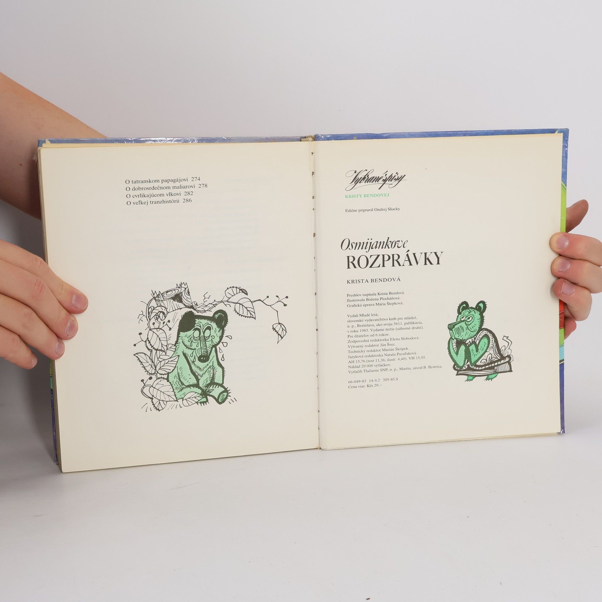 Krista Bendová Osmijankove rozprávky
