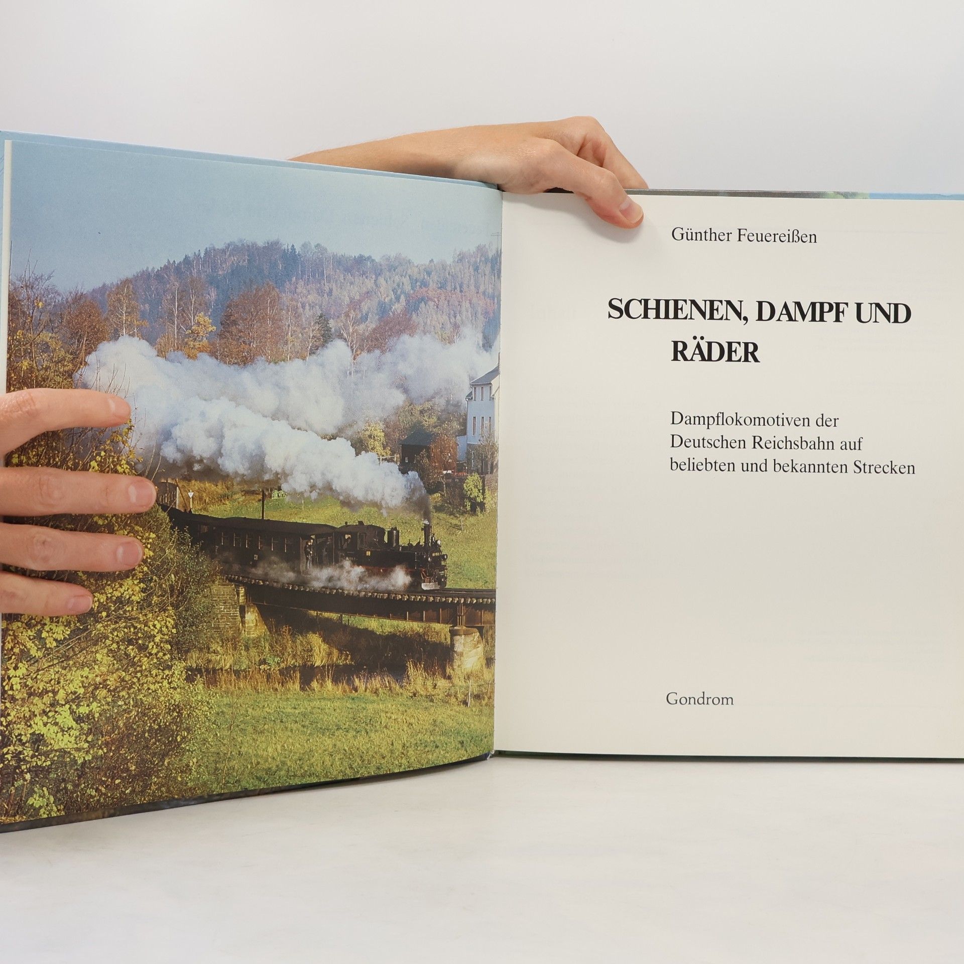 Günther Feuereissen Schienen, Dampf und Räder