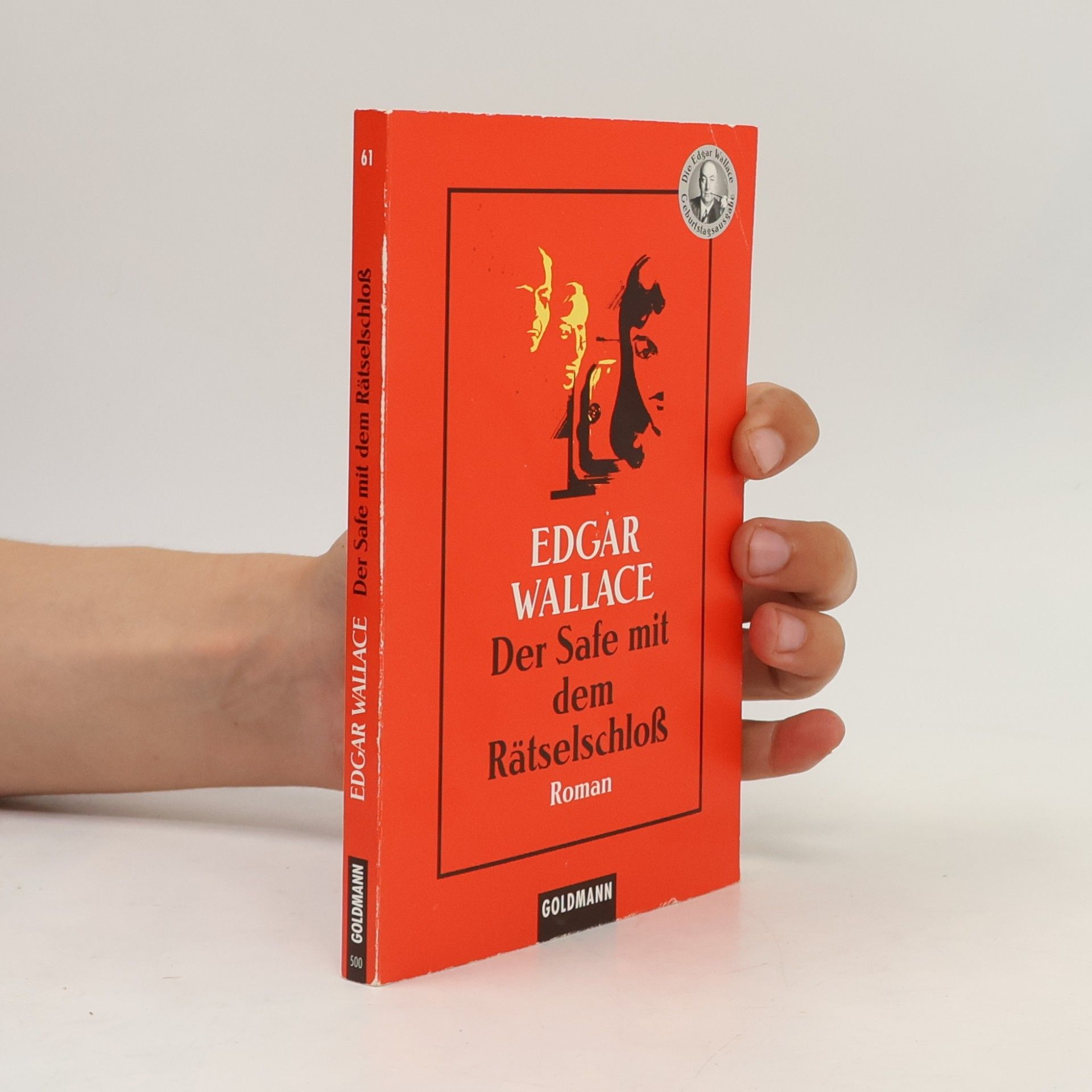 Edgar Wallace Der Safe mit dem Rätselschloß.