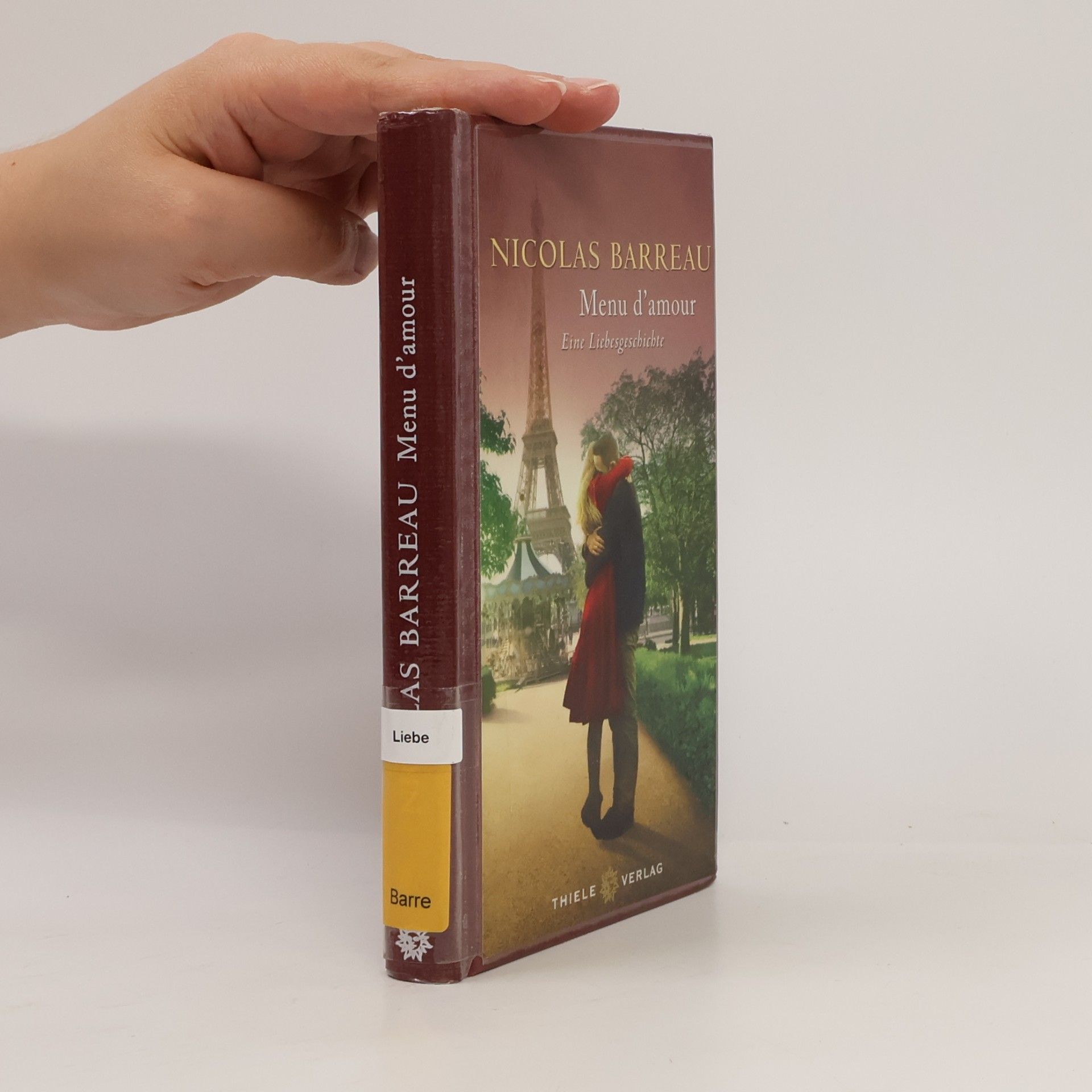 Nicolas Barreau Menu d'amour