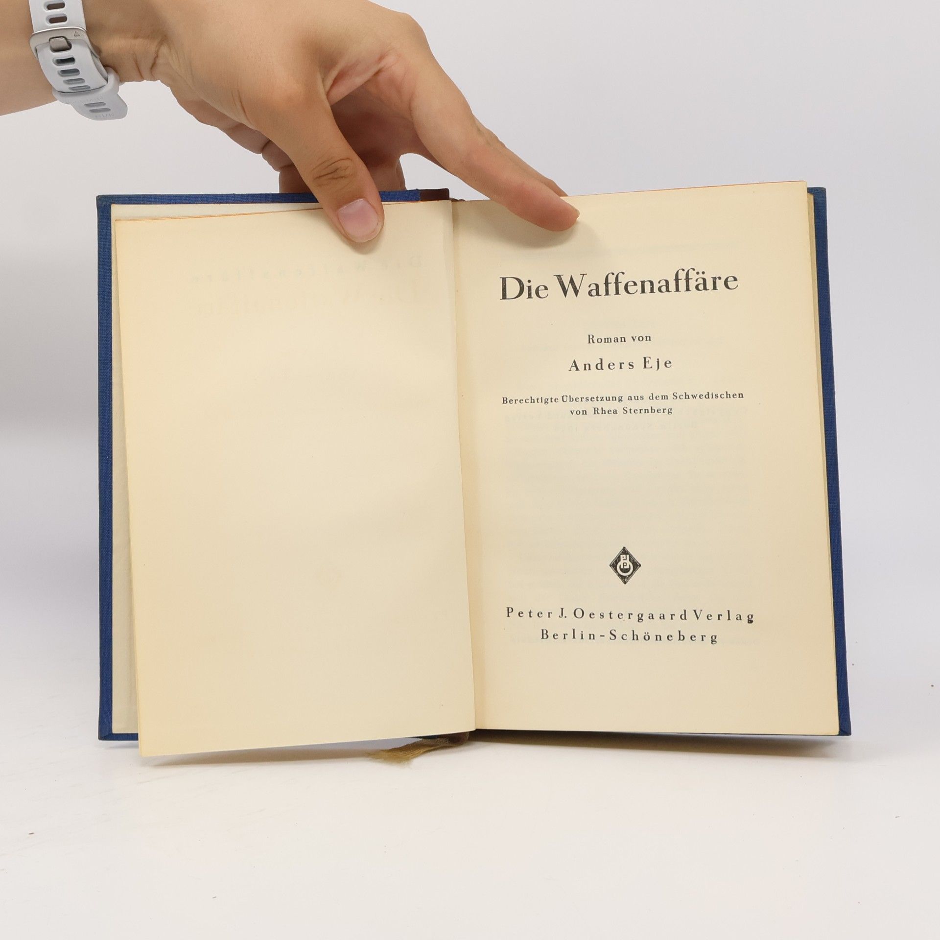 Anders Eje Die Waffenaffäre