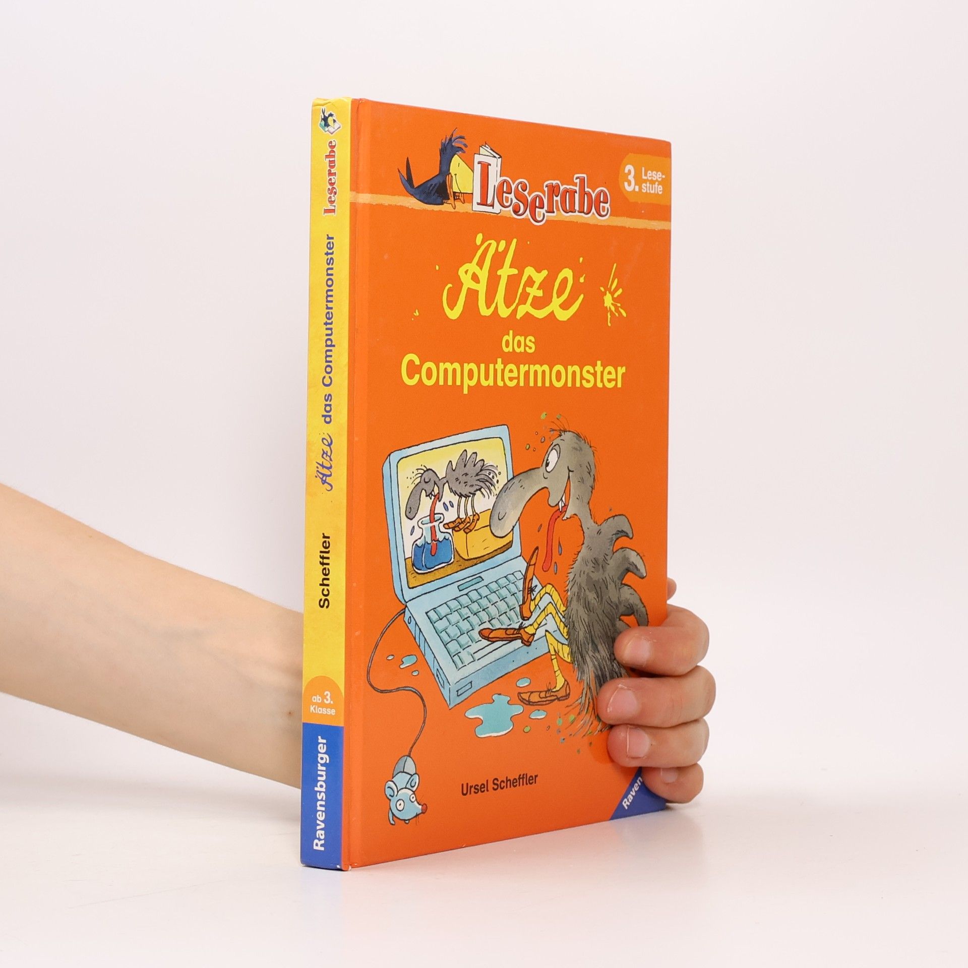 Ursel Scheffler Leserabe: Ätze, das Computermonster - 3. Lesestufe, ab 3. Klasse