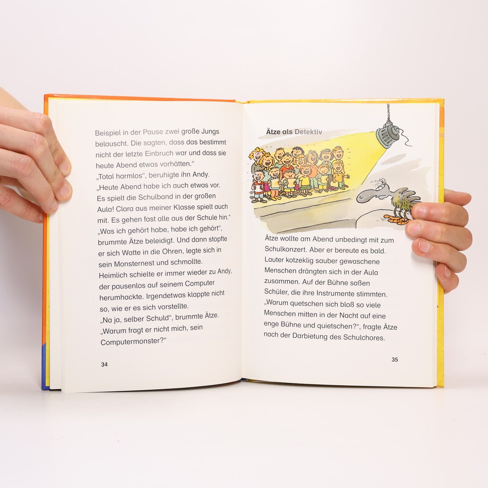Ursel Scheffler Leserabe: Ätze, das Computermonster - 3. Lesestufe, ab 3. Klasse
