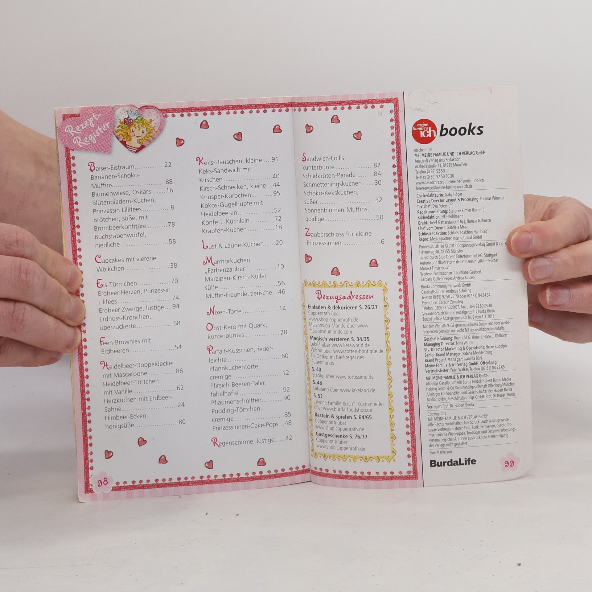 Autorenkollektiv Prinzessin Lillifee Backzauber 6/2015