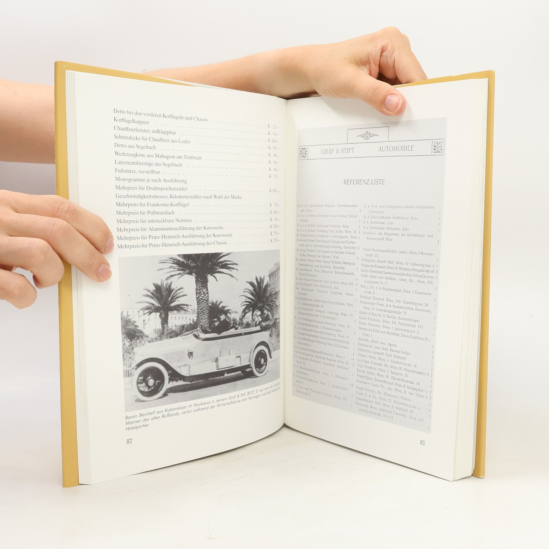 Hans Seper Die Brüder Gräf. Geschichte der Gräf & Stift Automobile