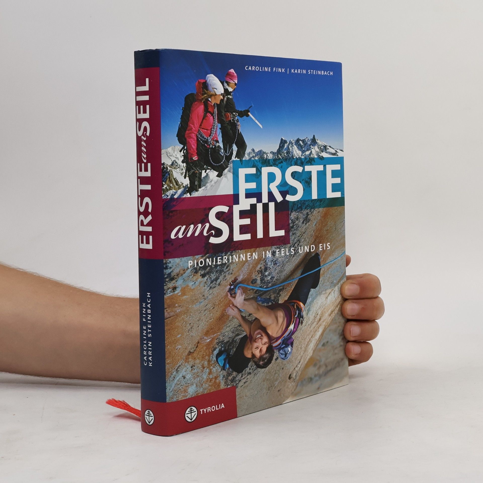 Caroline Fink Erste am Seil