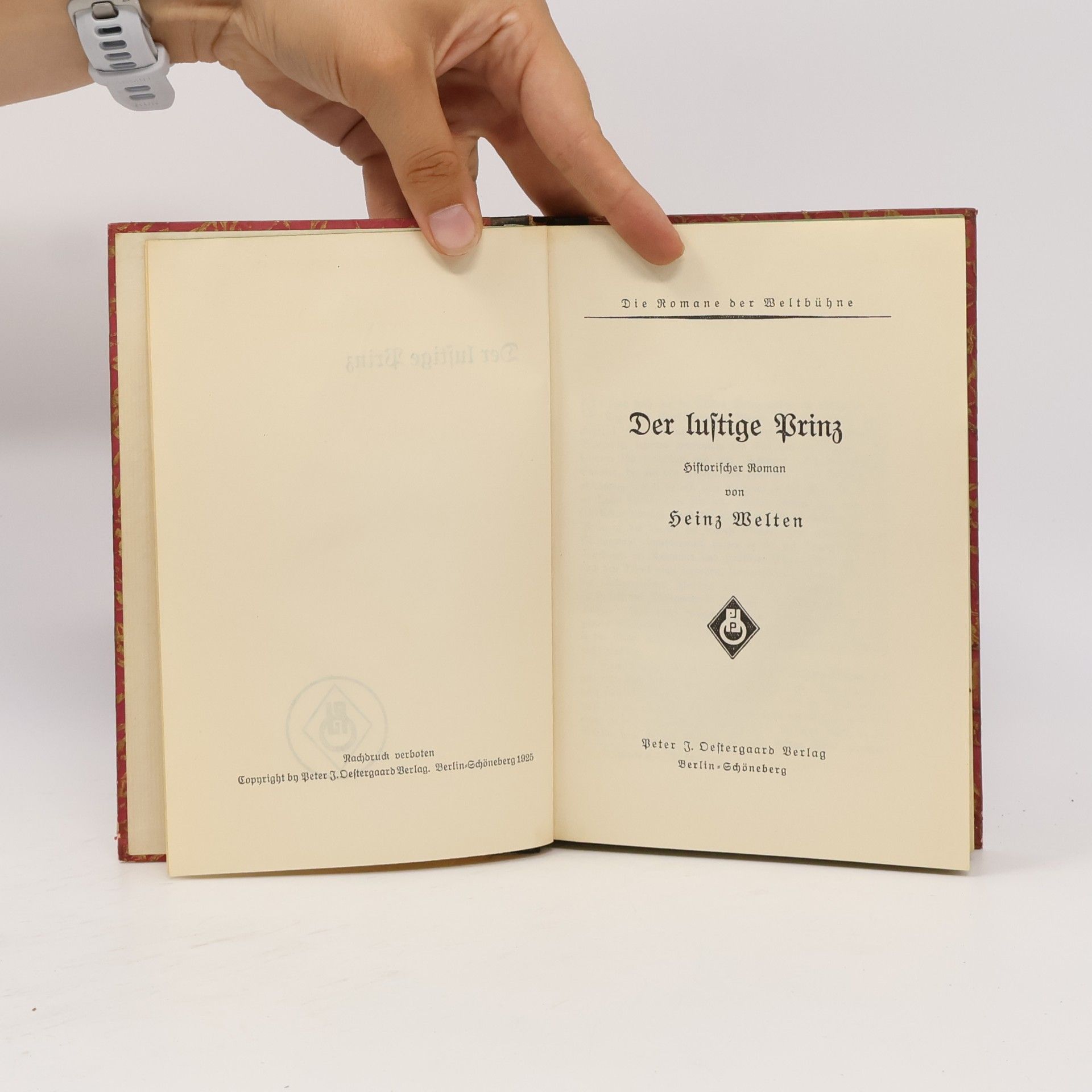 Welten Heinz Der lustige Prinz