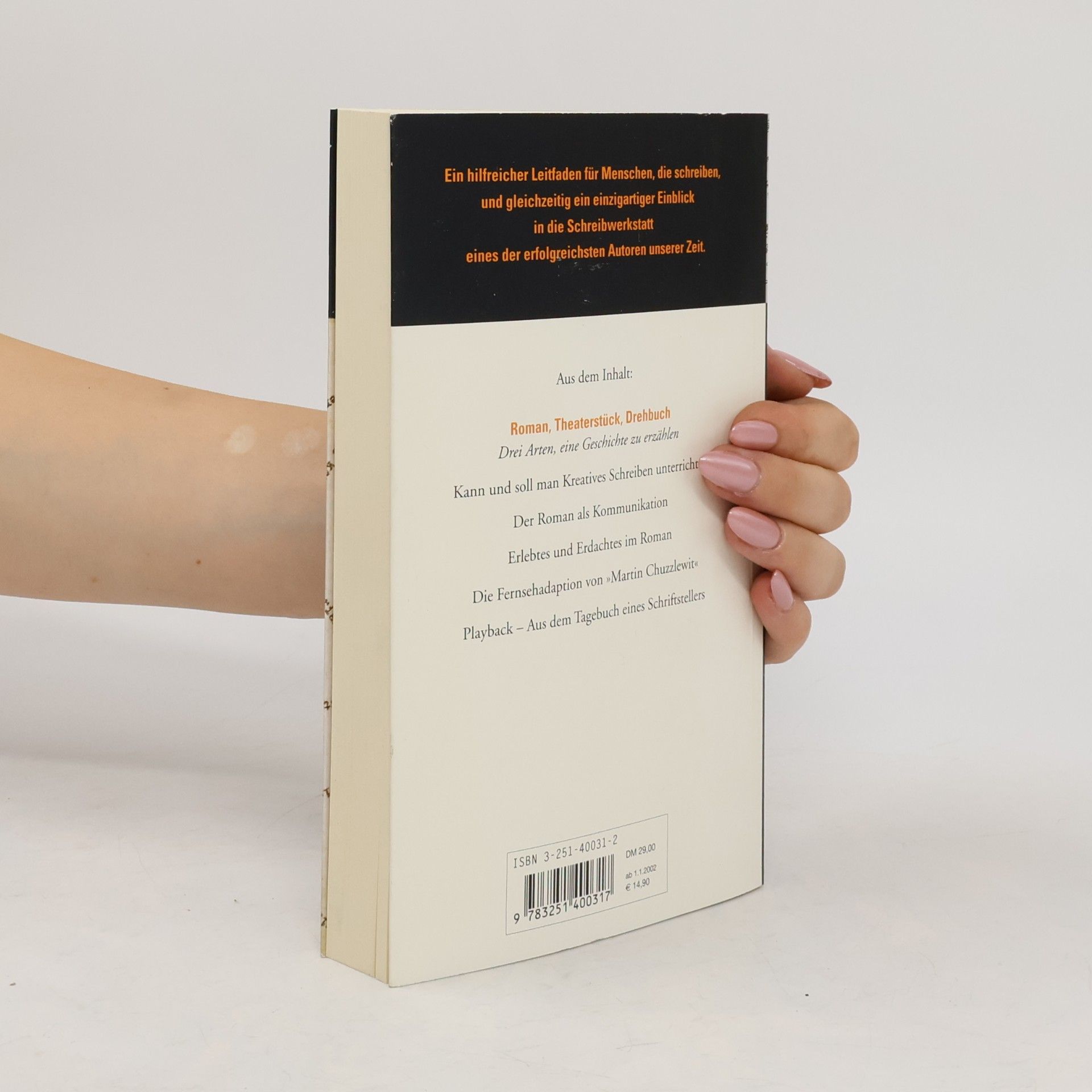 David Lodge Das Handwerk des Schreibens