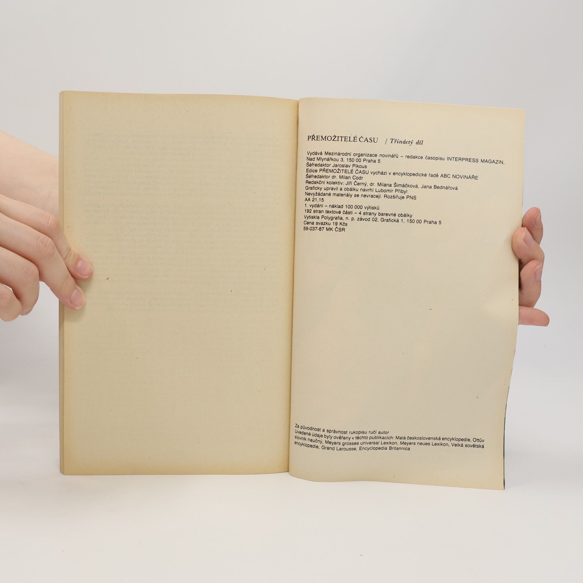 Autorenkollektiv Přemožitelé času 13