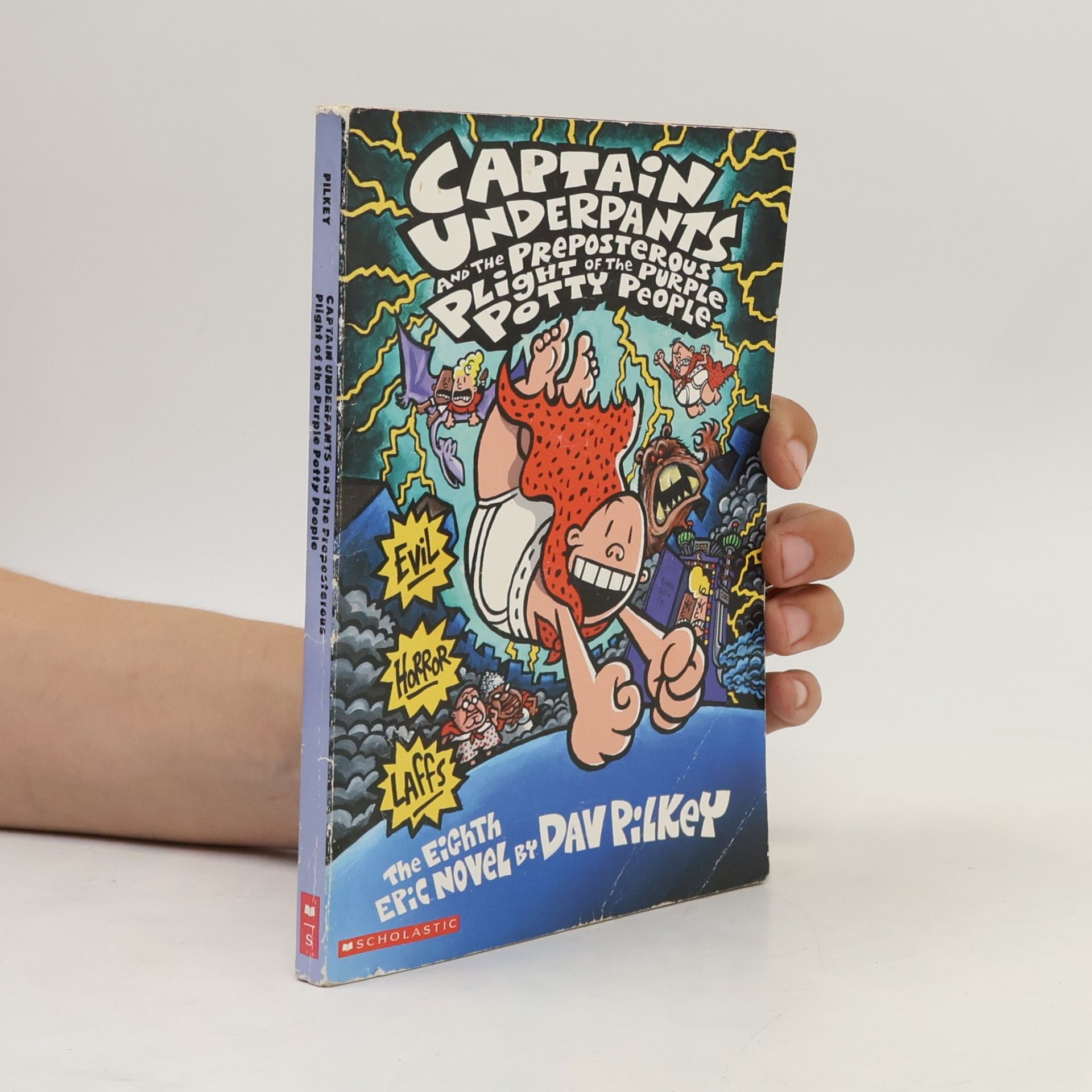 Dav Pilkey Captain Underpants and the Preposterous Plight of the Purple Potty People