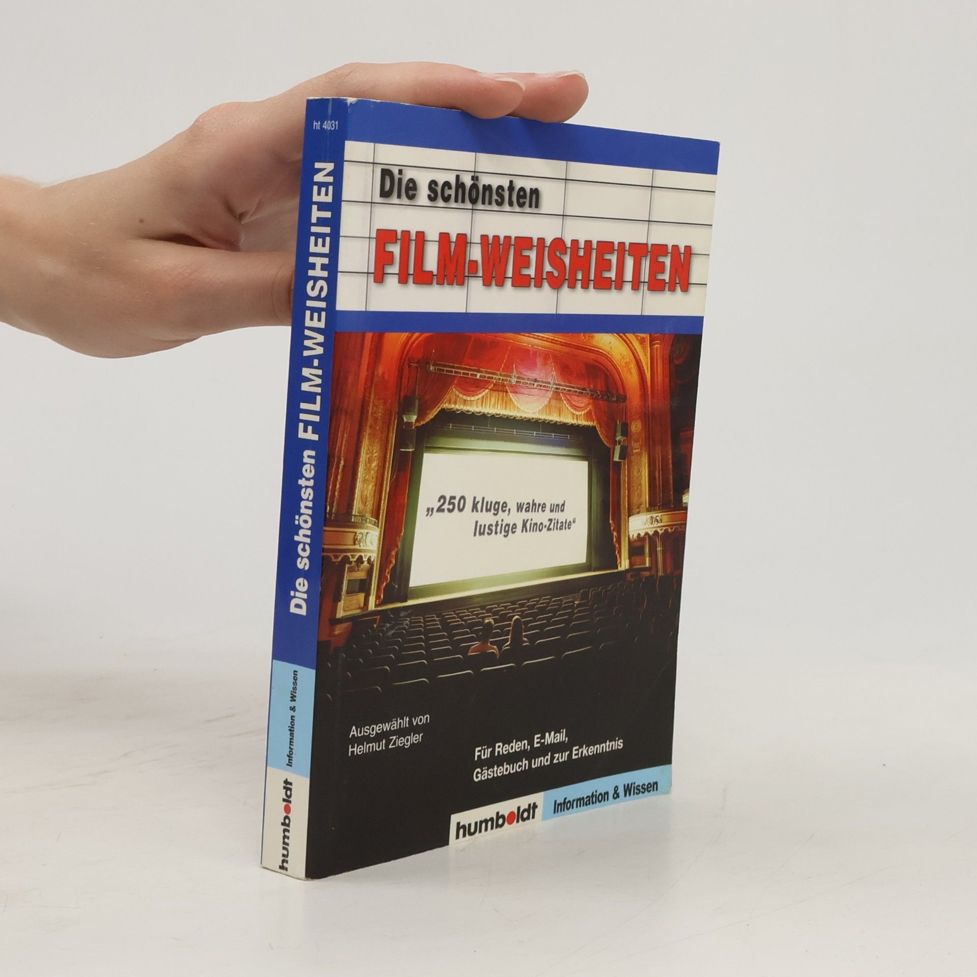Helmut Ziegler Die schönsten Film-Weisheiten
