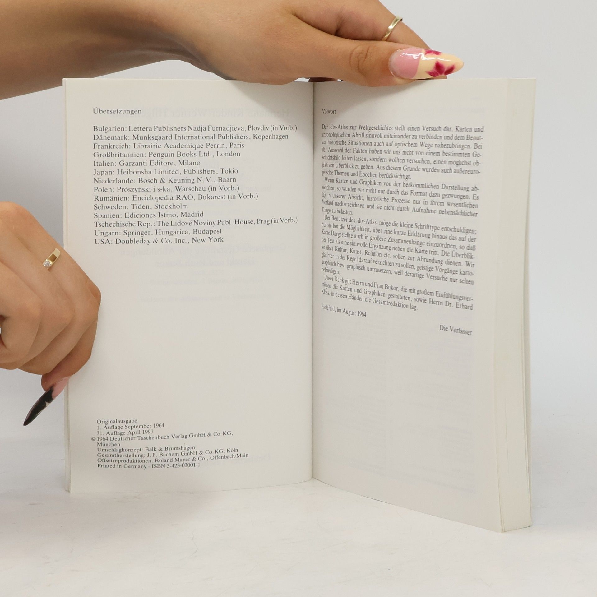 Autorenkollektiv dtv-Atlas Weltgeschicht 1