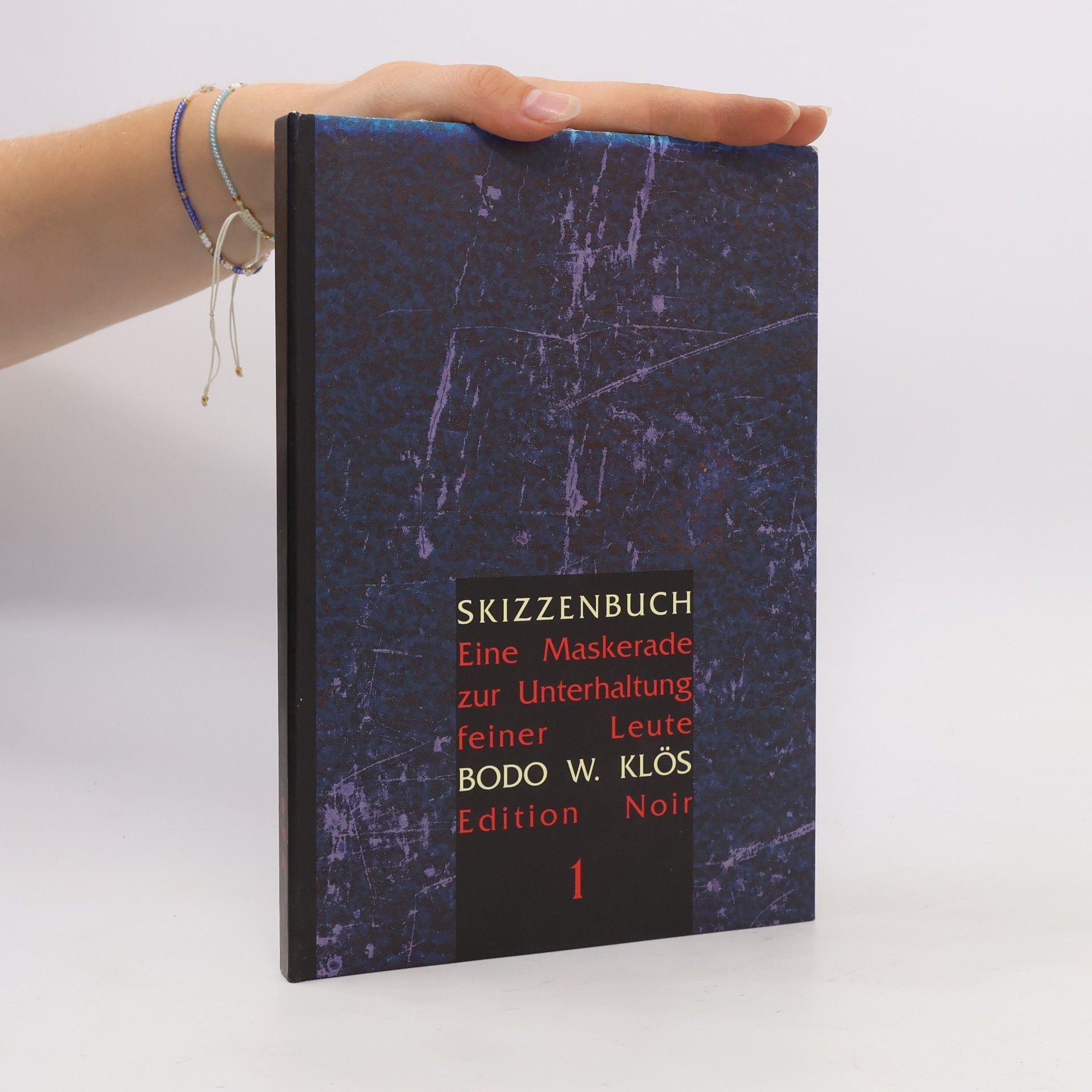 Budo W. Klös Skizzenbuch / Eine Maskerade zur Unterhaltung feiner Leute