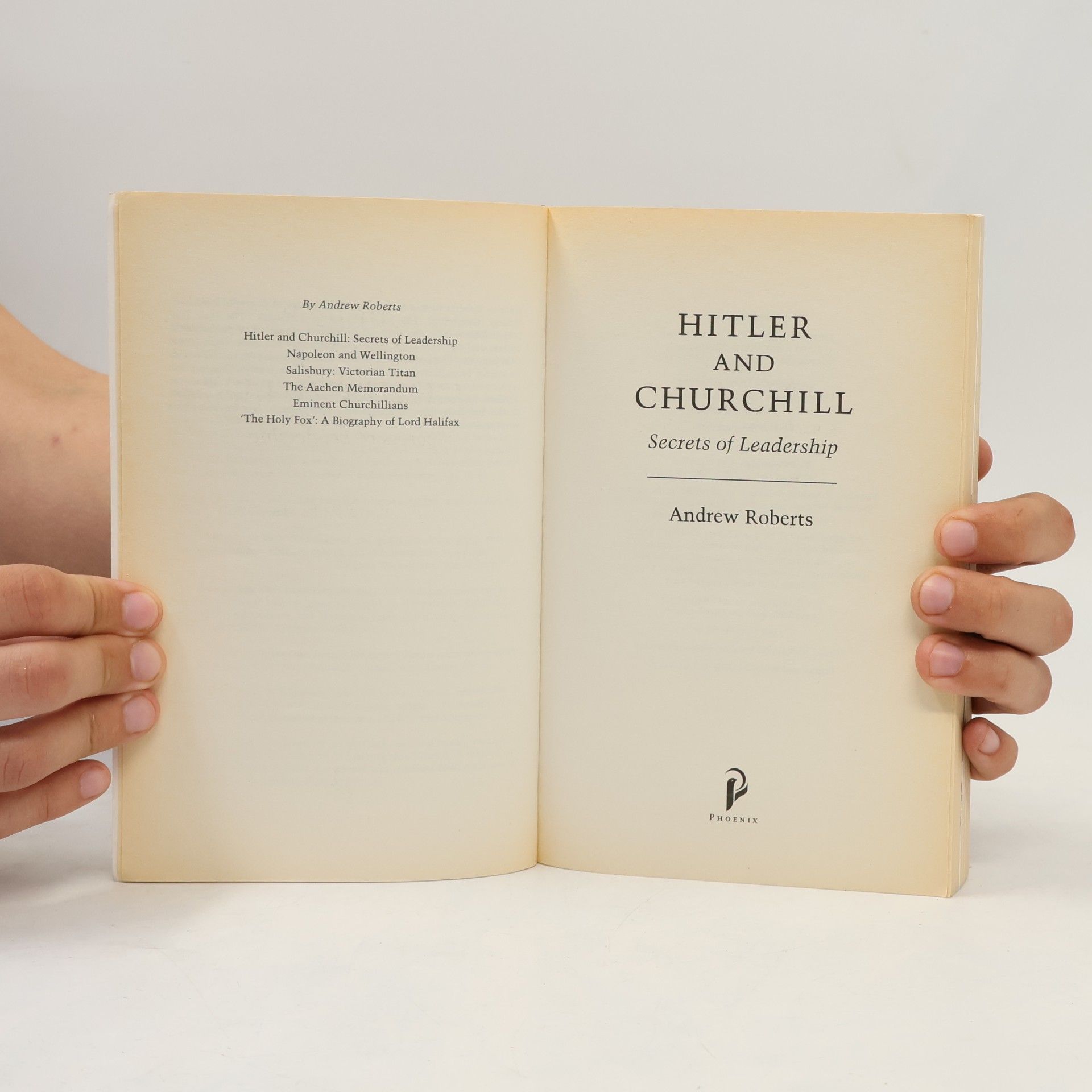 Andrew Roberts Hitler and Churchill