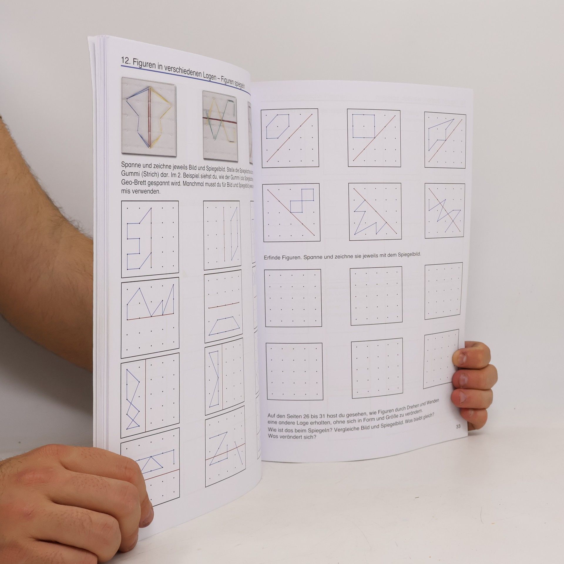 Karl Heinz Keller Am Geo-Brett Geometrie entdecken