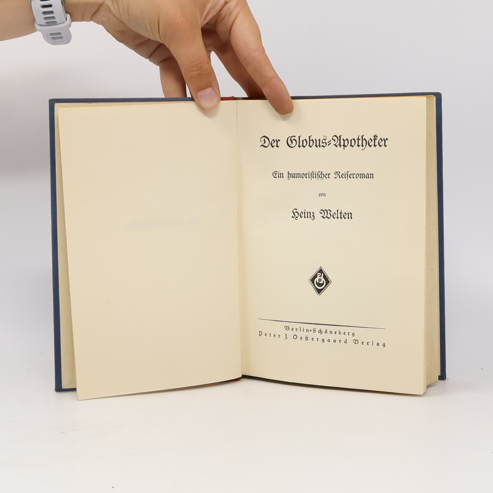 Welten Heinz Der Globus-Apotheker
