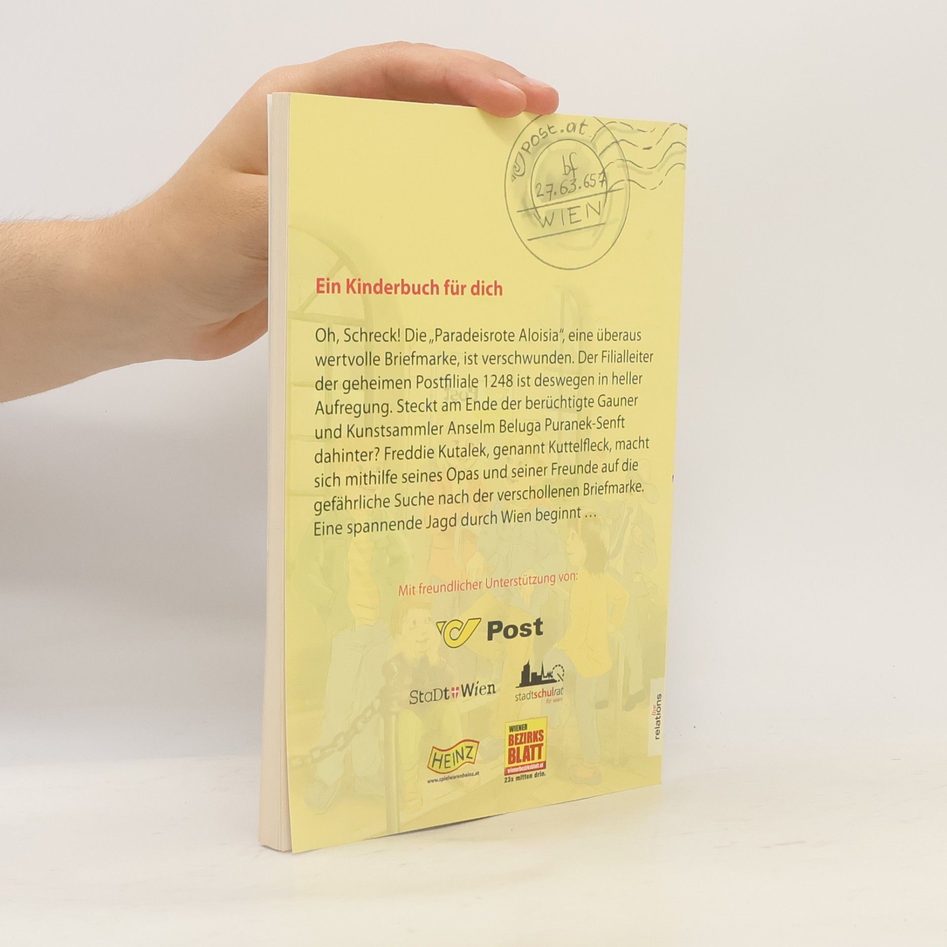 Christoph Mauz Ein Kinderbuch für dich. Die Jäger der verlorenen Briefmarke