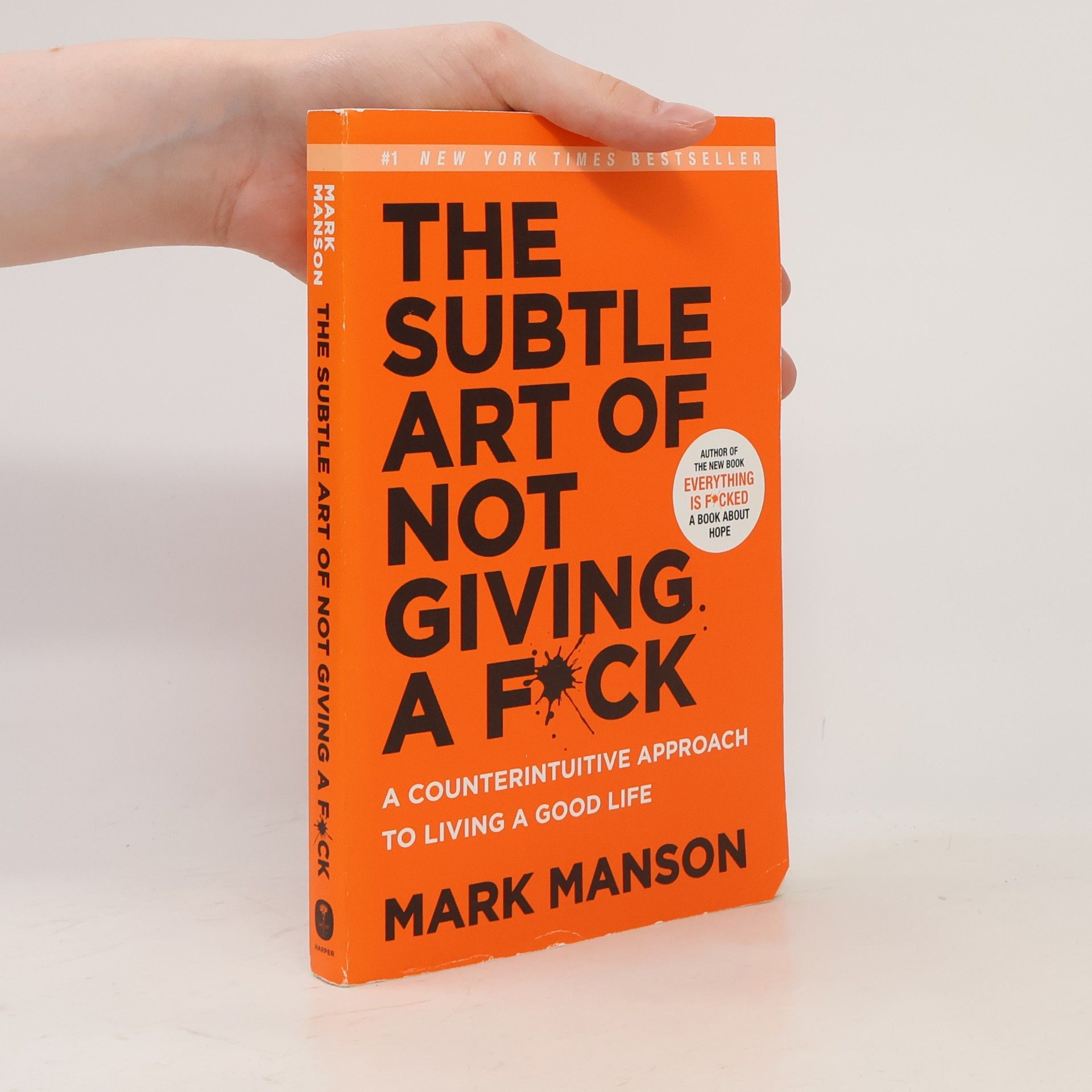 Mark Manson The Subtle Art of Not Giving a Fuck
