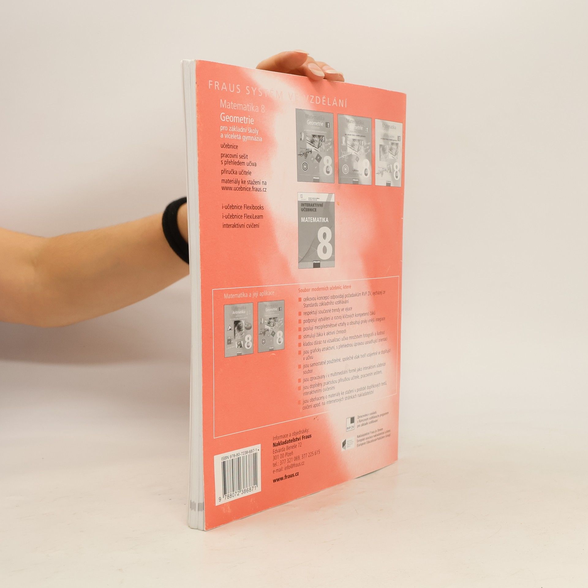 Various authors Matematika 8 Geometrie - Pracovní sešit