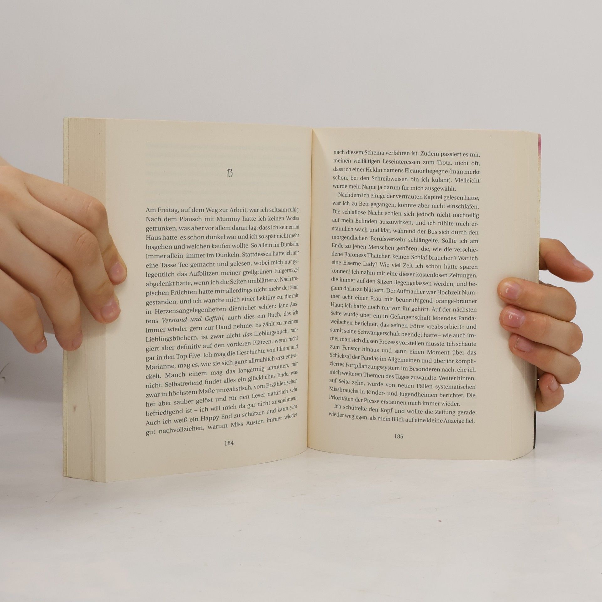 Gail Honeyman Ich, Eleanor Oliphant
