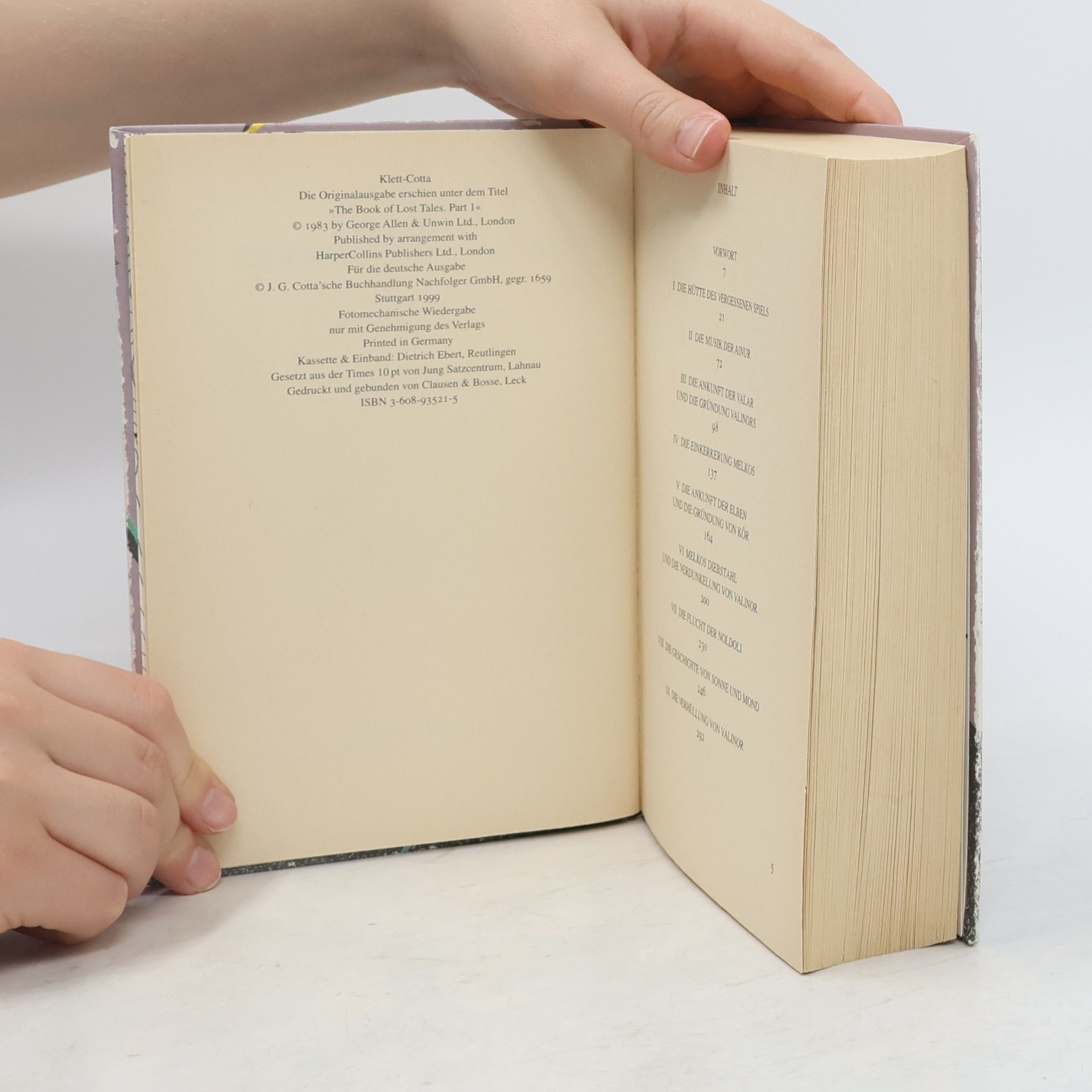 J. R. R. Tolkien Das buch der verschollenen Geschichten 1