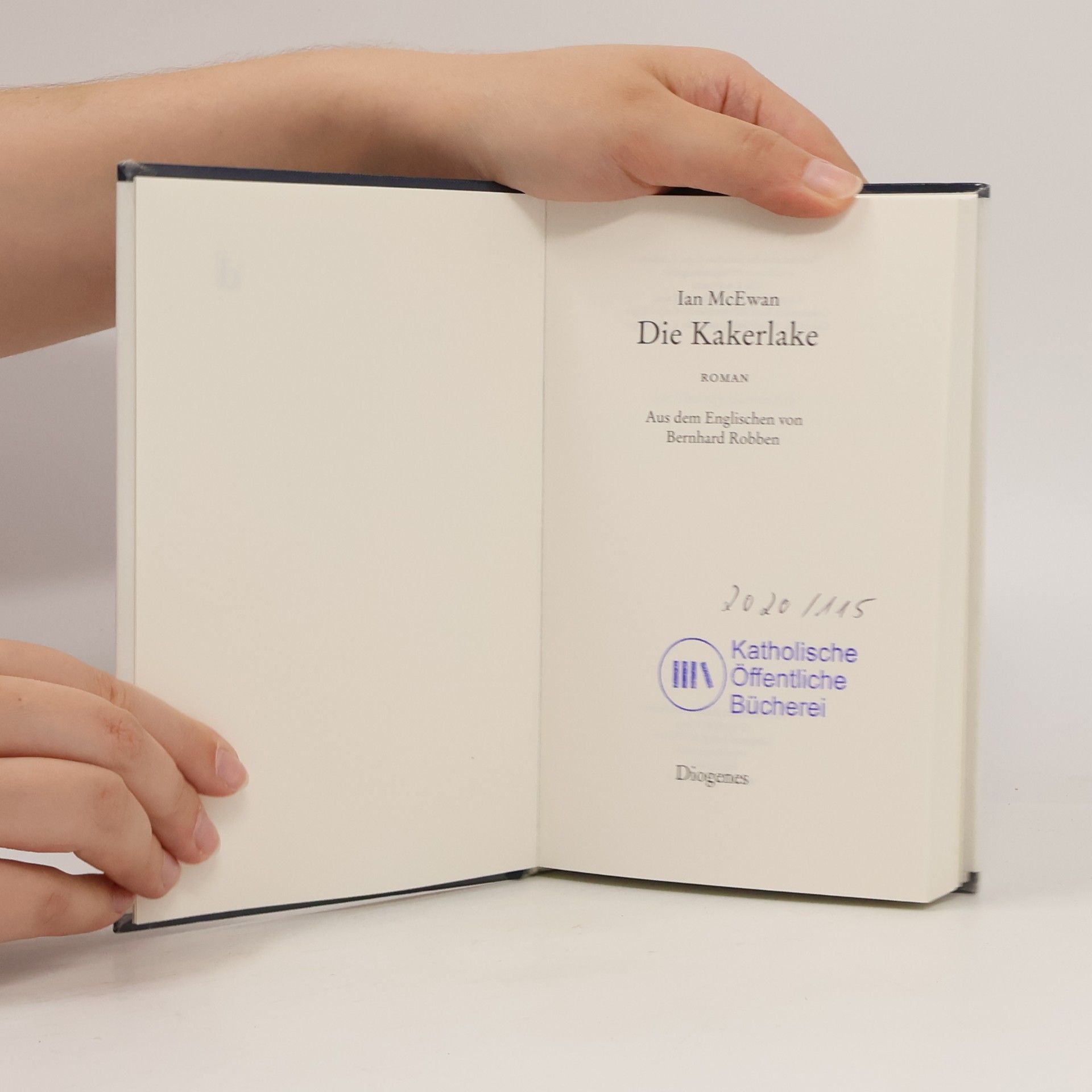 Ian McEwan Die Kakerlake