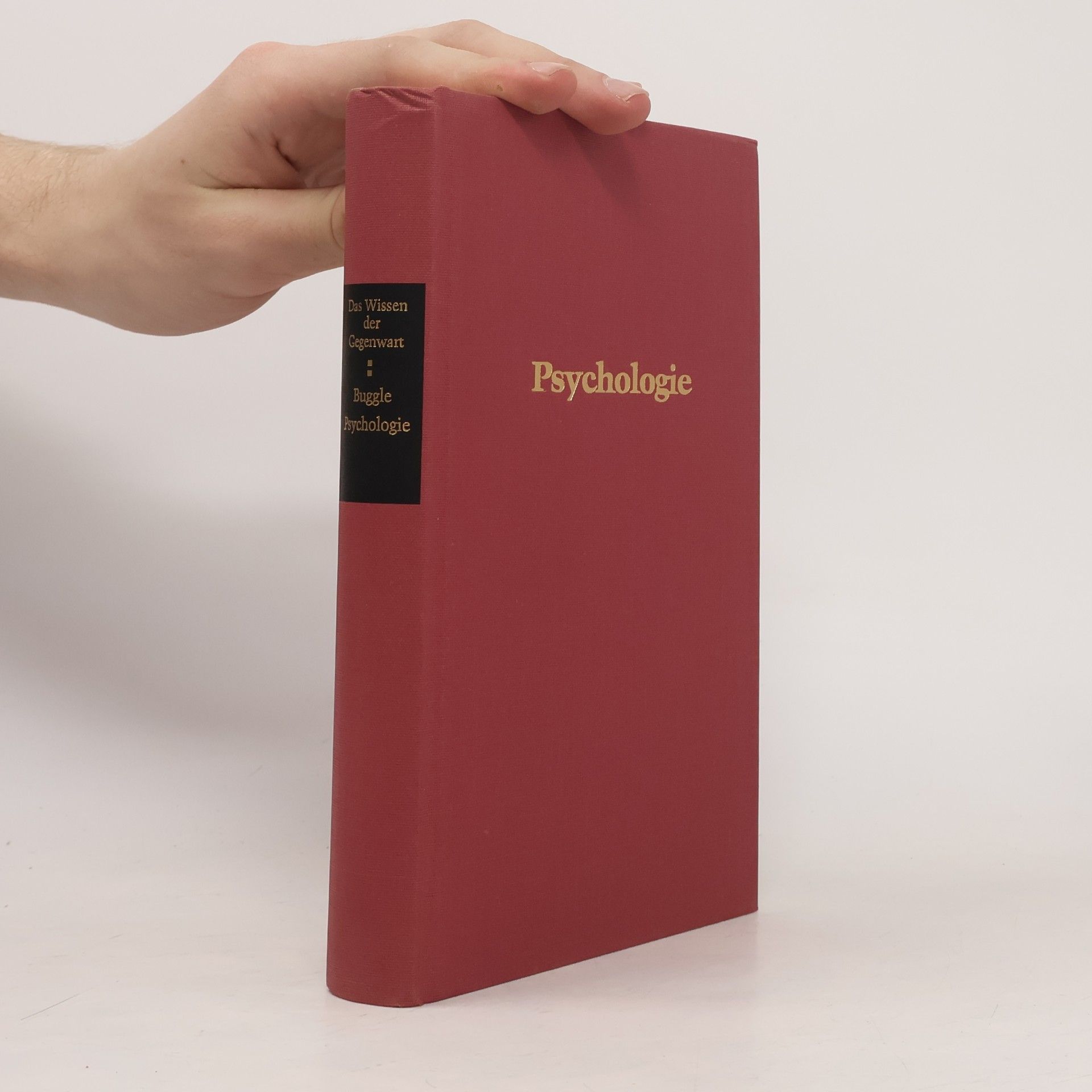 Franz Buggle Psychologie