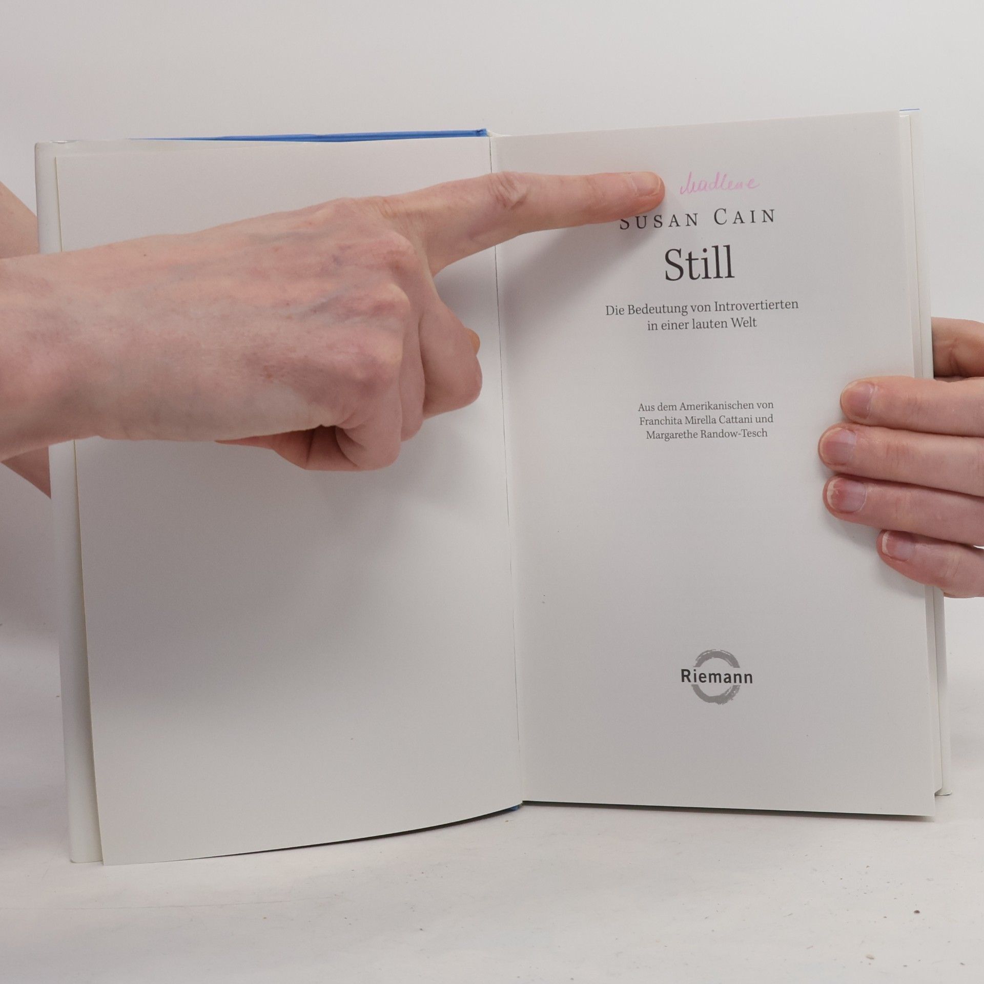 Susan Cain Still : die Bedeutung von Introvertierten in einer lauten Welt