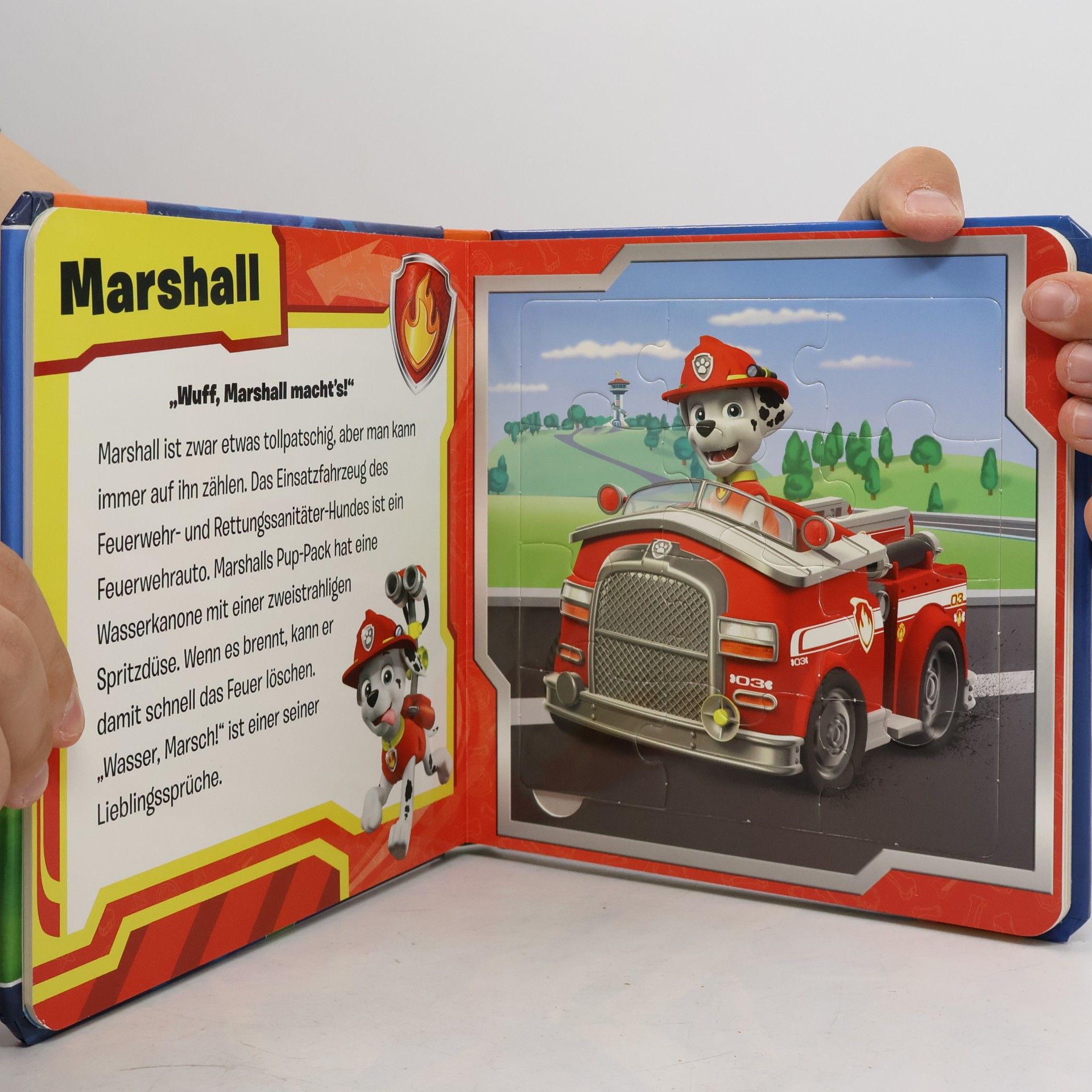 Schwager und Steinlein Puzzlebuch Paw Patrol - Helfer auf vier Pfoten