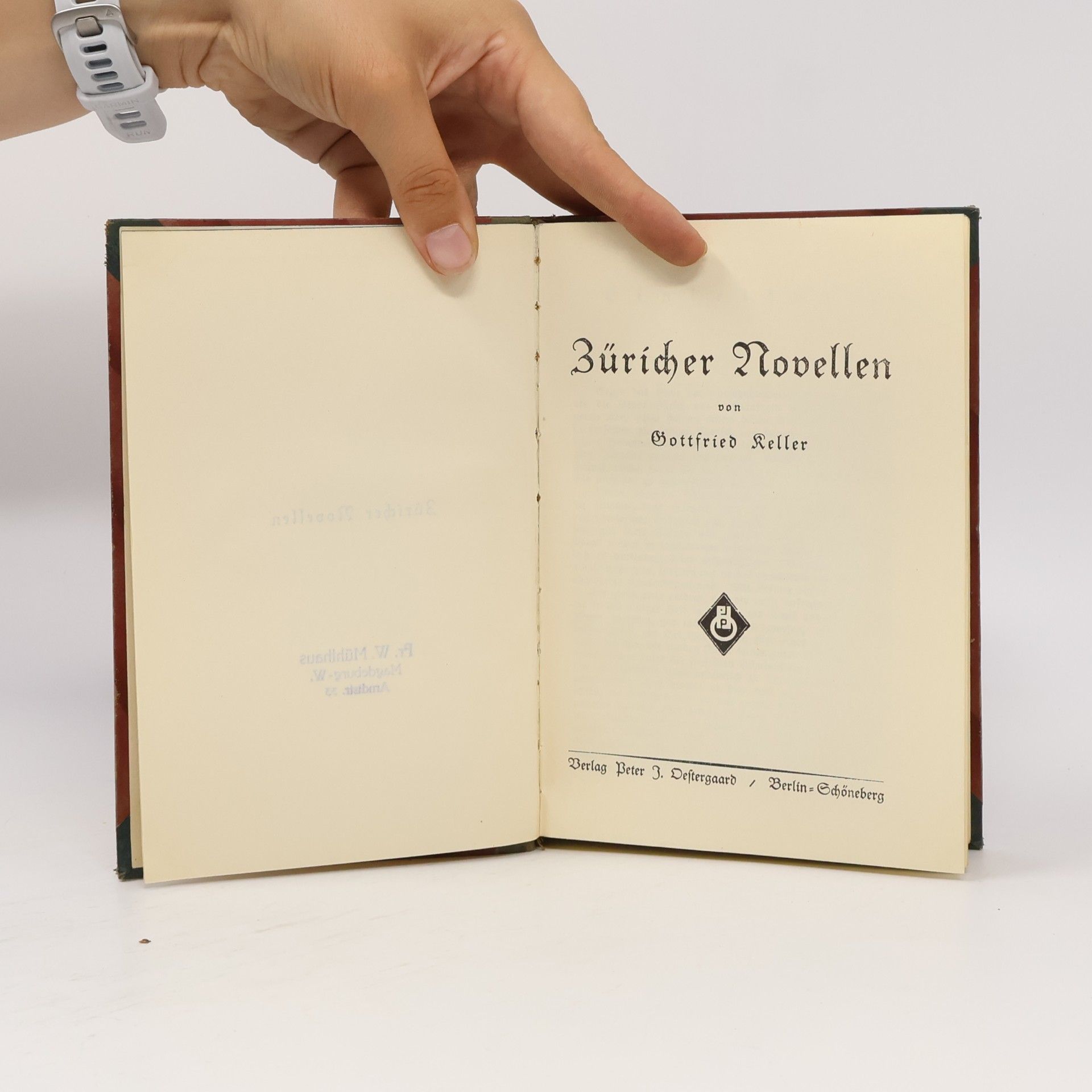 Gottfried Keller Züricher Novellen