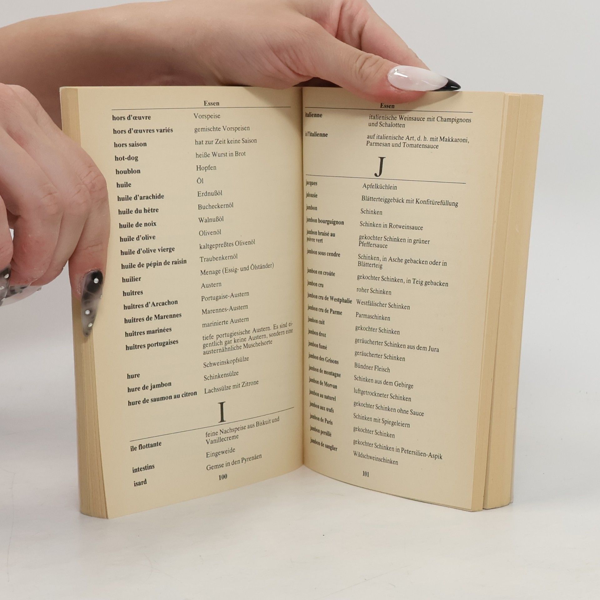 Various authors Eßdolmetscher Frankreich Bon appétit!